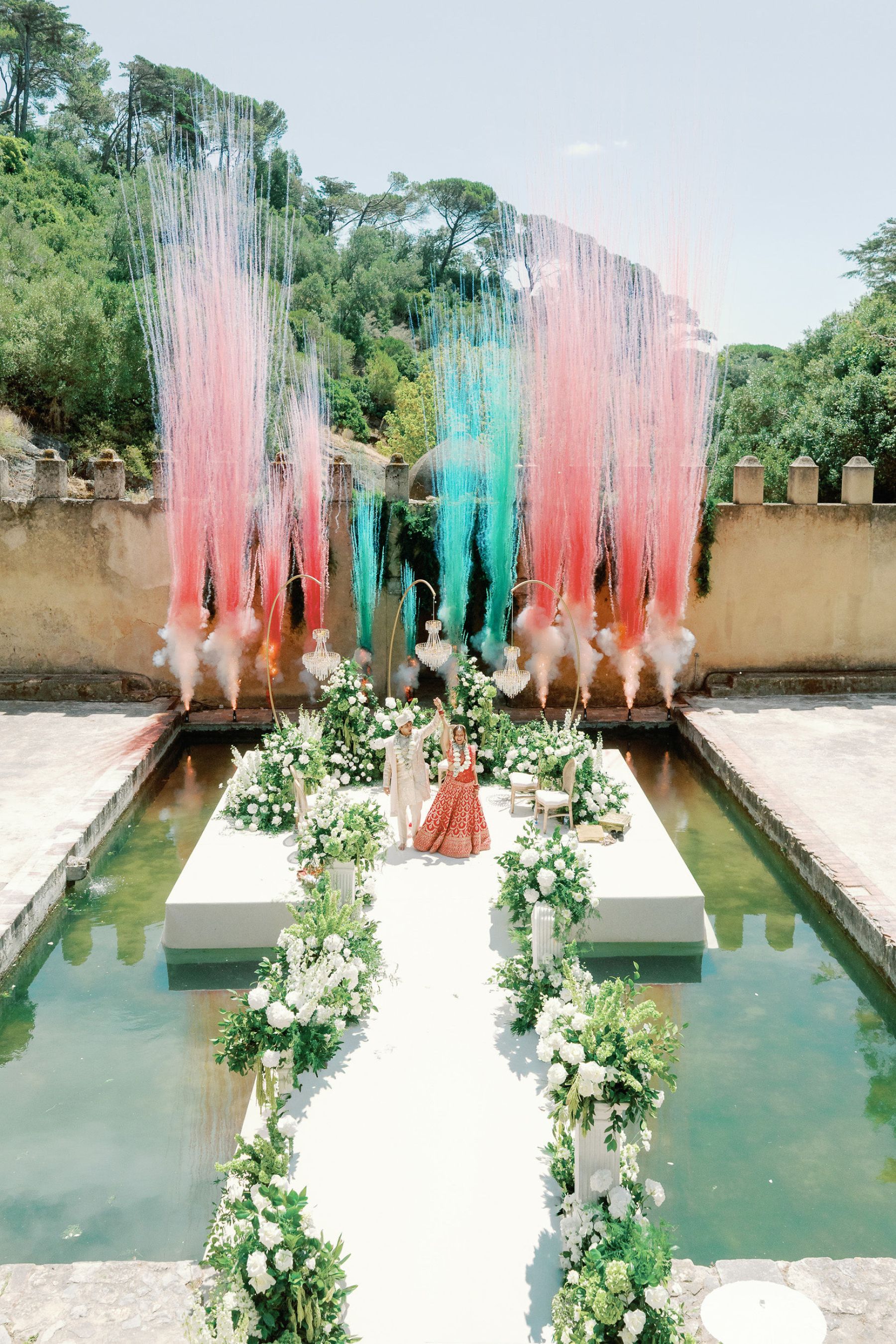The Rumba, the Red Lehenga, and Rustic Elegance: Anushka &amp; Nitin's Wedding at Penha Longa Resort, Sintra photo