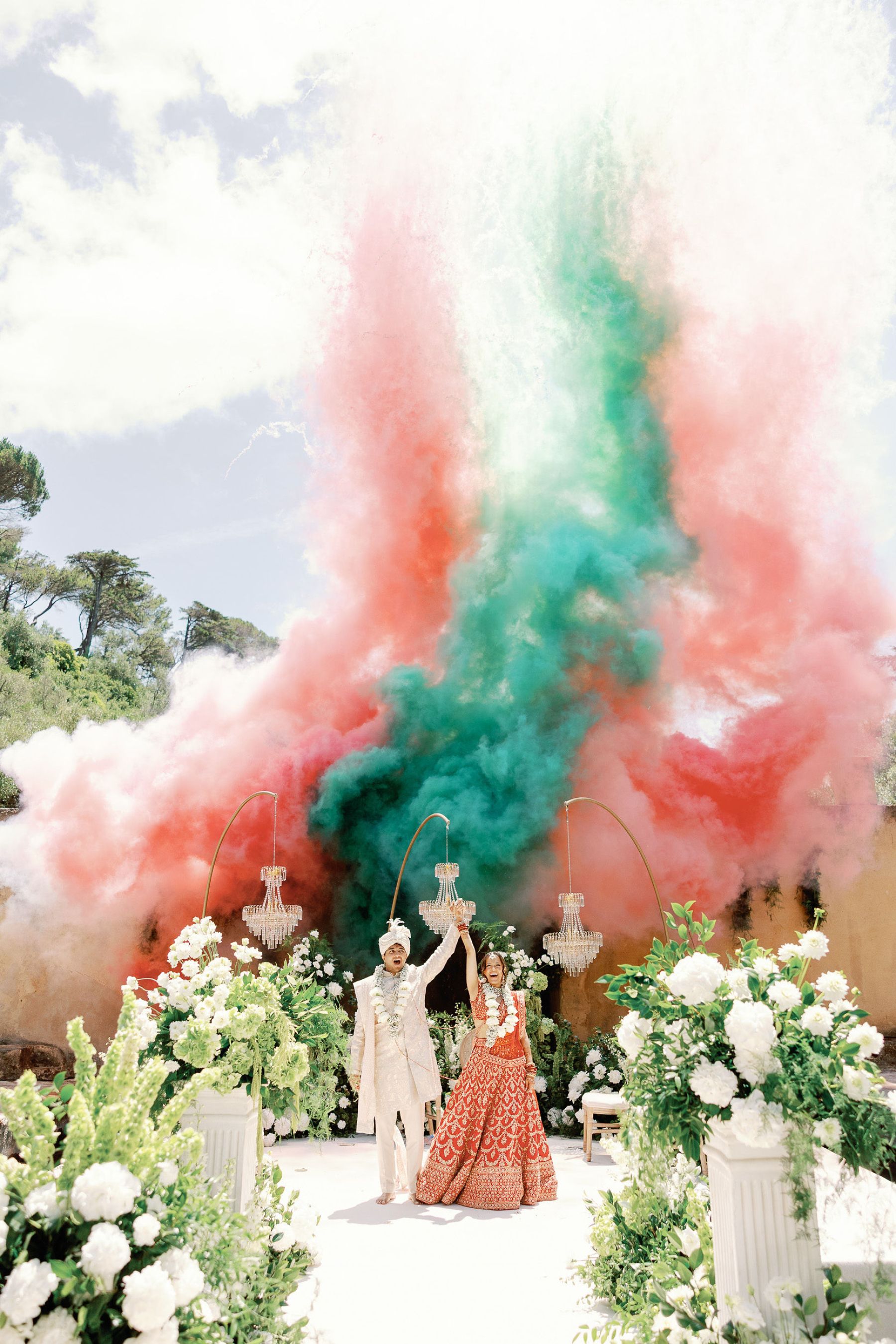 The Rumba, the Red Lehenga, and Rustic Elegance: Anushka &amp; Nitin's Wedding at Penha Longa Resort, Sintra photo