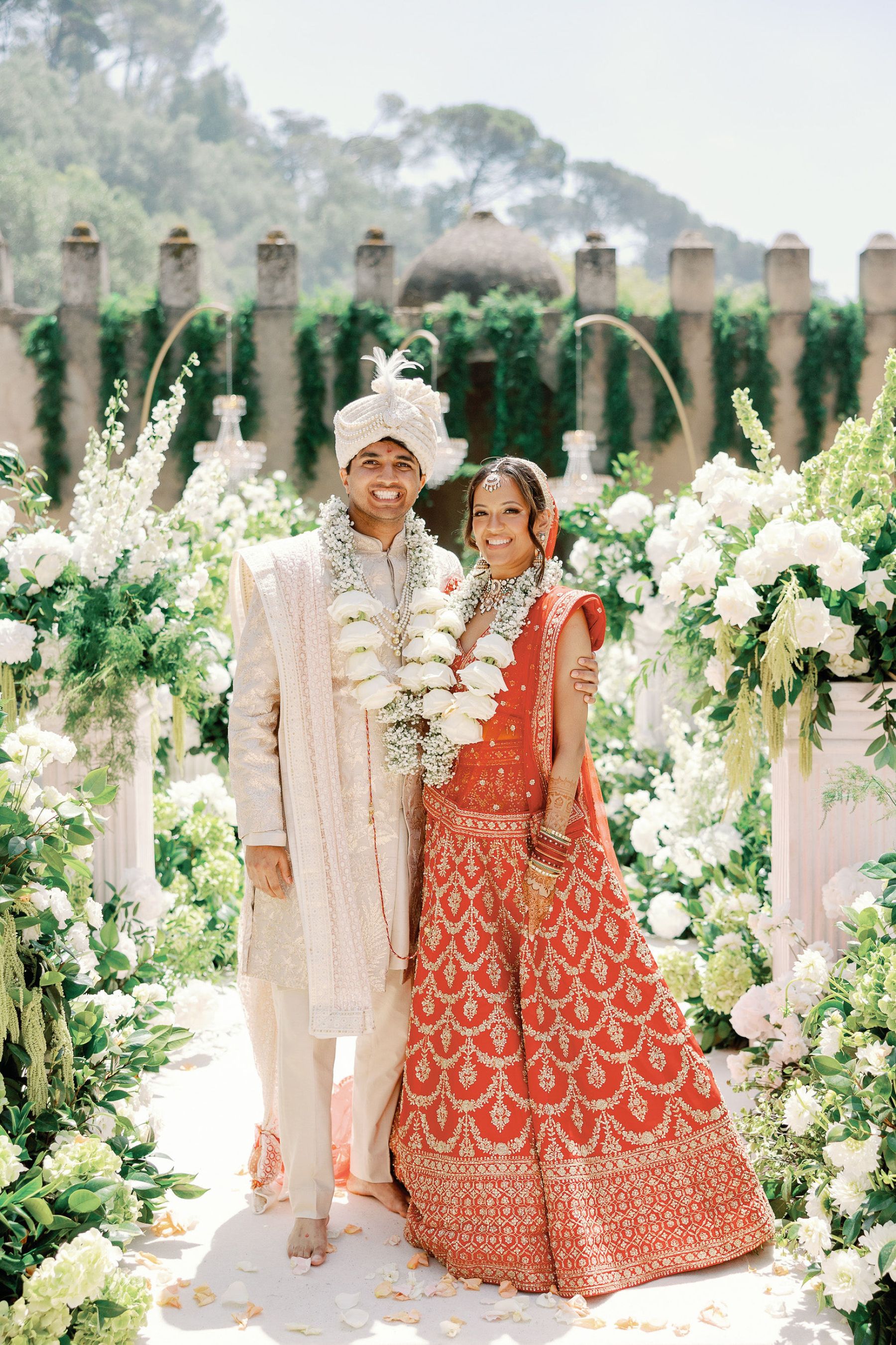 The Rumba, the Red Lehenga, and Rustic Elegance: Anushka &amp; Nitin's Wedding at Penha Longa Resort, Sintra photo