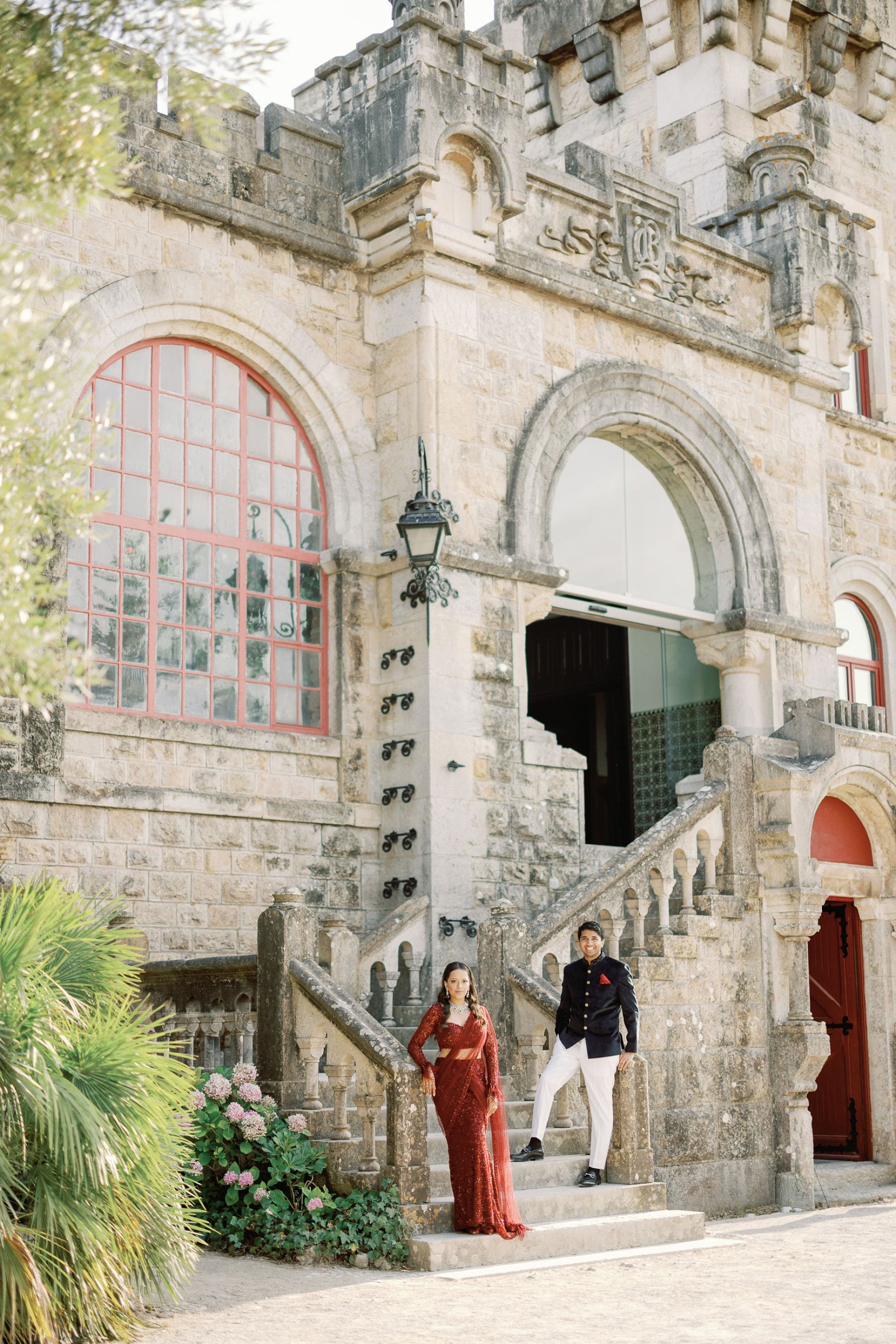 The Rumba, the Red Lehenga, and Rustic Elegance: Anushka &amp; Nitin's Wedding at Penha Longa Resort, Sintra photo
