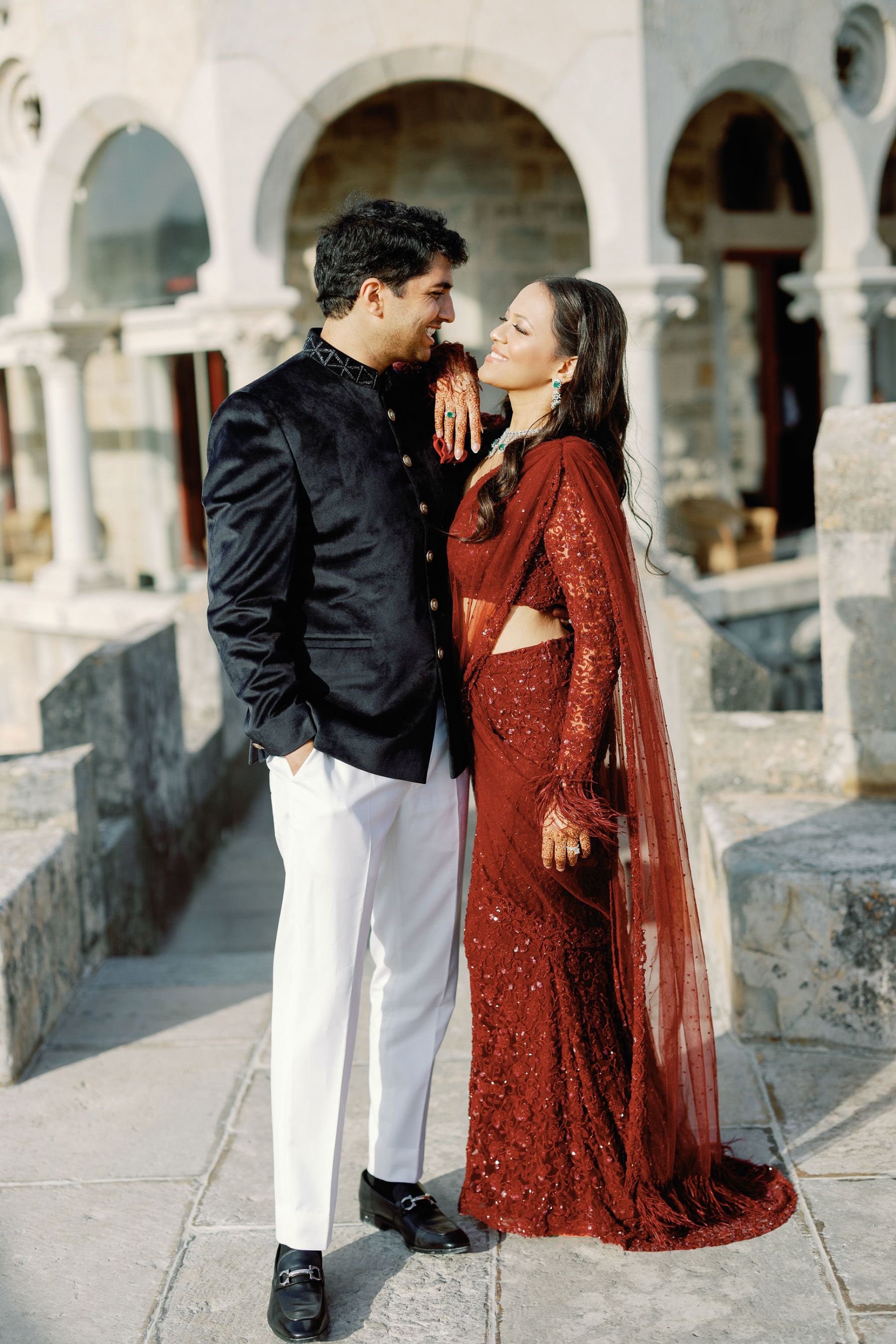 The Rumba, the Red Lehenga, and Rustic Elegance: Anushka &amp; Nitin's Wedding at Penha Longa Resort, Sintra photo