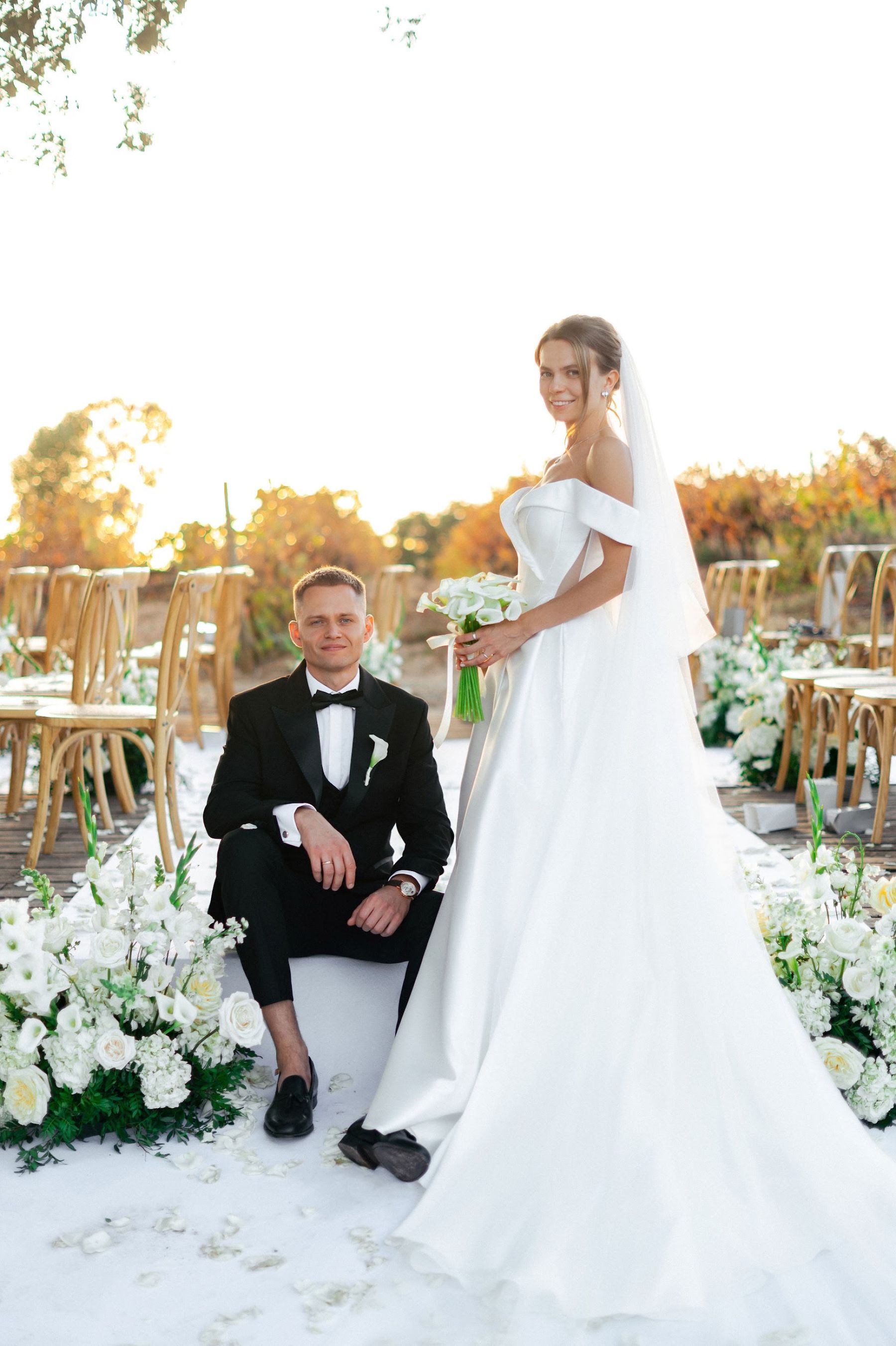 Mila &amp; Andrei's "Expensive Simplicity" Wedding at Hotel Casa Palmela, Portugal photo