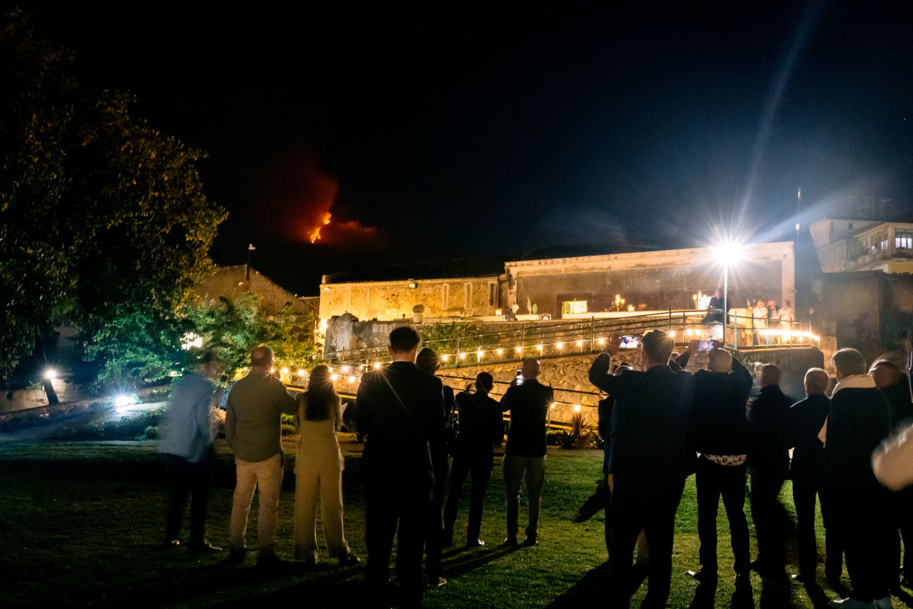 Rain, Lava, and Love: Mario &amp; Hans's Wedding at Cantina Scudero on the Slopes of Etna photo