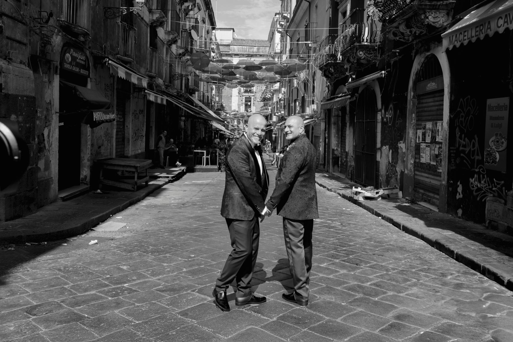 Rain, Lava, and Love: Mario &amp; Hans's Wedding at Cantina Scudero on the Slopes of Etna photo