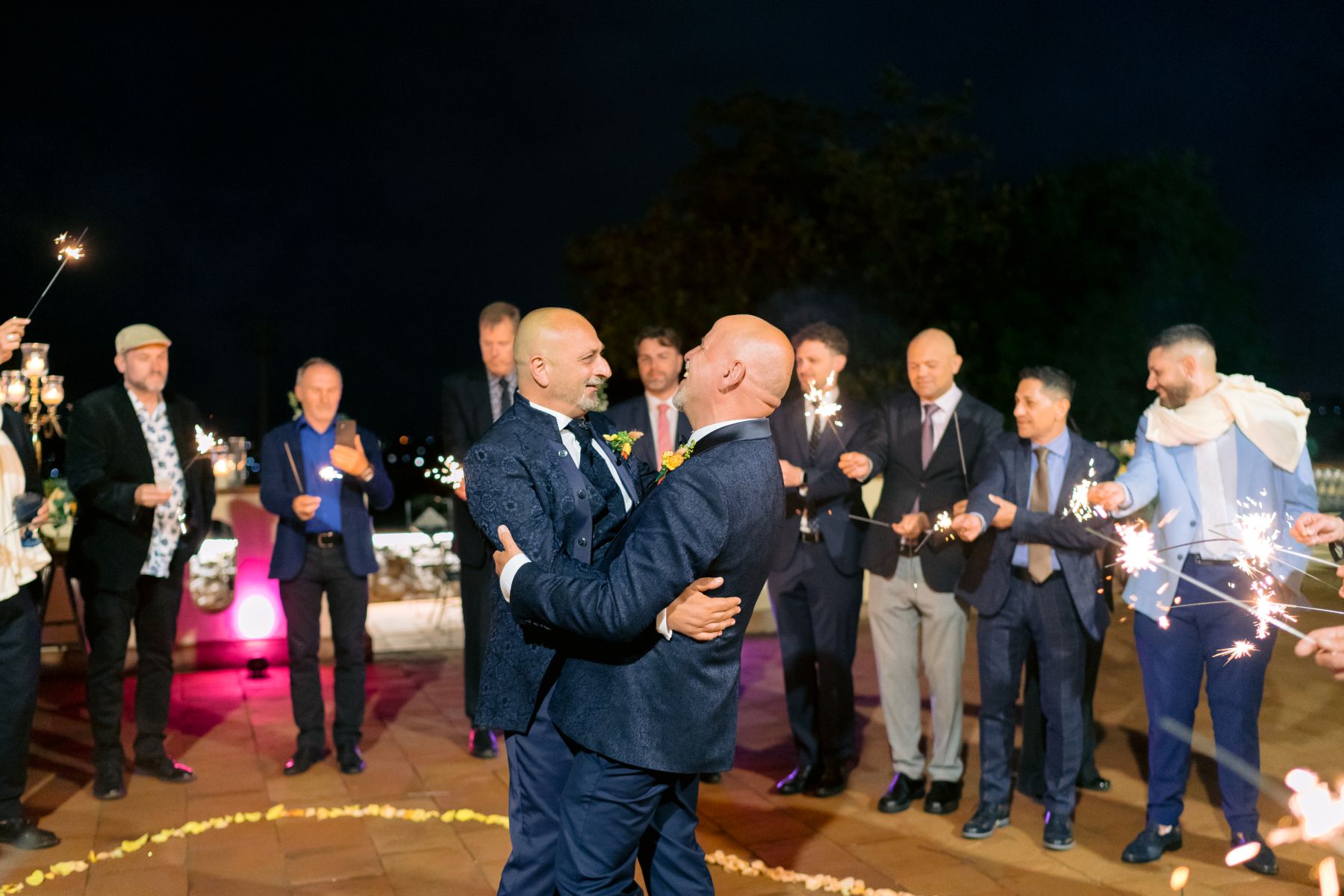 Rain, Lava, and Love: Mario &amp; Hans's Wedding at Cantina Scudero on the Slopes of Etna photo