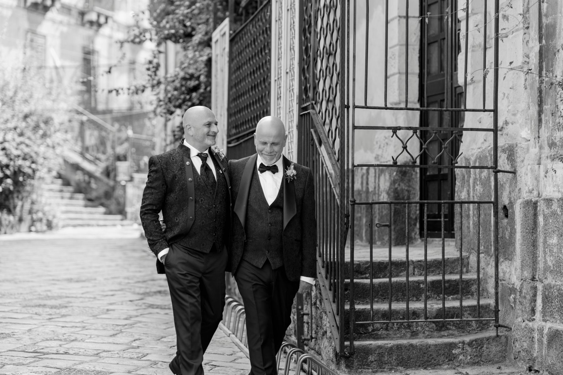 Rain, Lava, and Love: Mario &amp; Hans's Wedding at Cantina Scudero on the Slopes of Etna photo