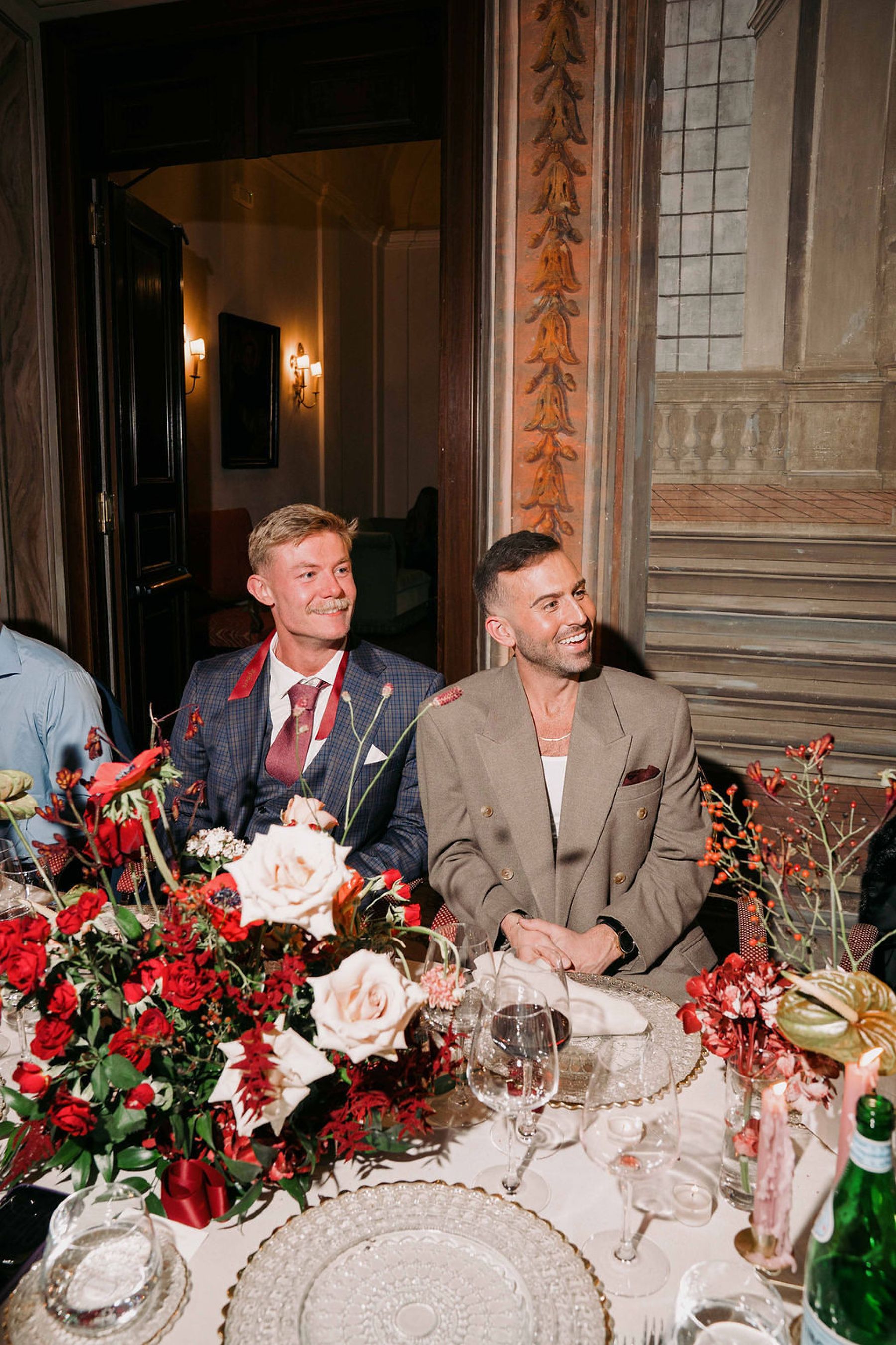 A Dream Come True in Siena: Anthony &amp; Robert's Romantic Italian Wedding at Grand Hotel Continental photo