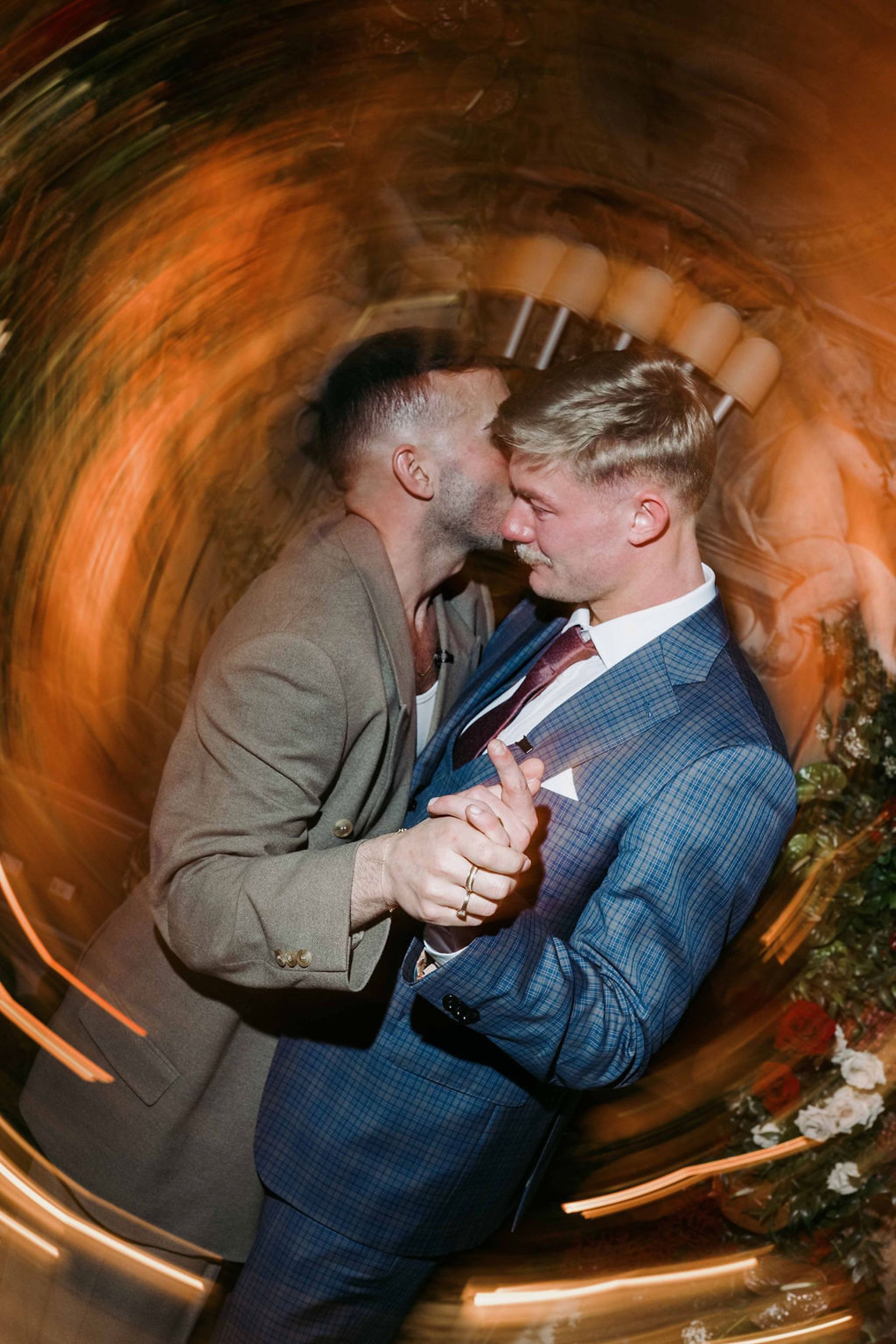 A Dream Come True in Siena: Anthony &amp; Robert's Romantic Italian Wedding at Grand Hotel Continental photo