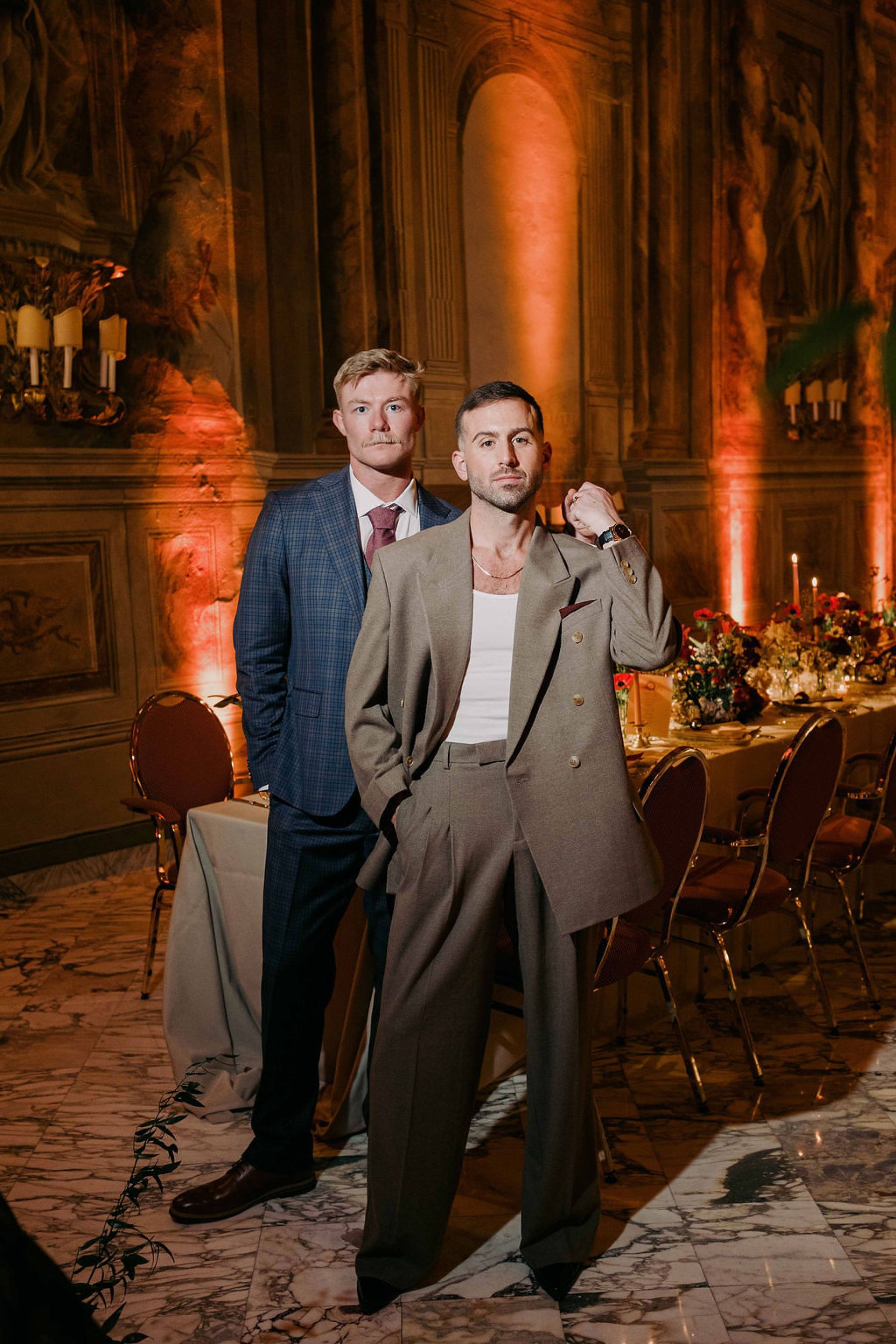 A Dream Come True in Siena: Anthony &amp; Robert's Romantic Italian Wedding at Grand Hotel Continental photo