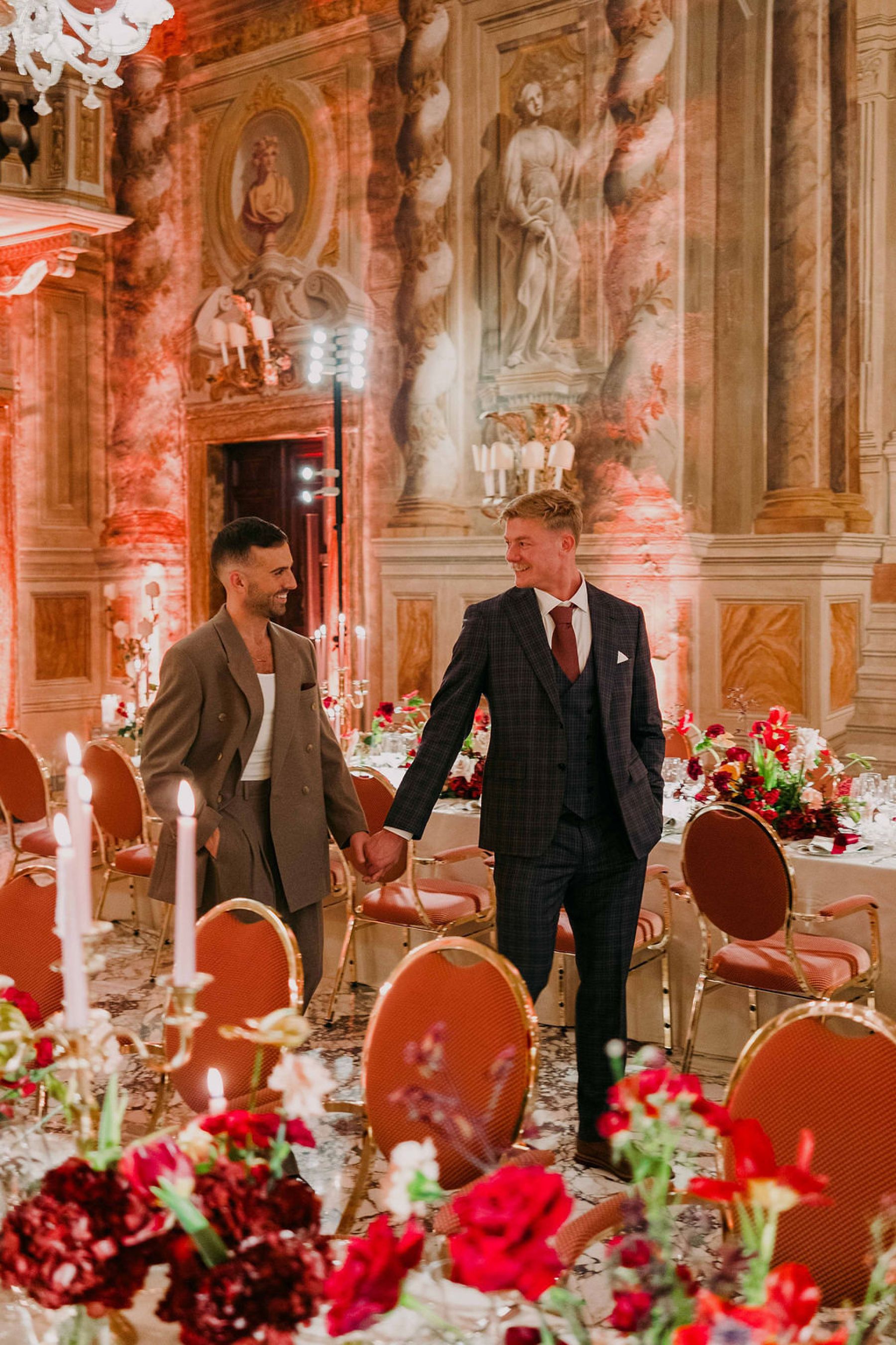 A Dream Come True in Siena: Anthony &amp; Robert's Romantic Italian Wedding at Grand Hotel Continental photo