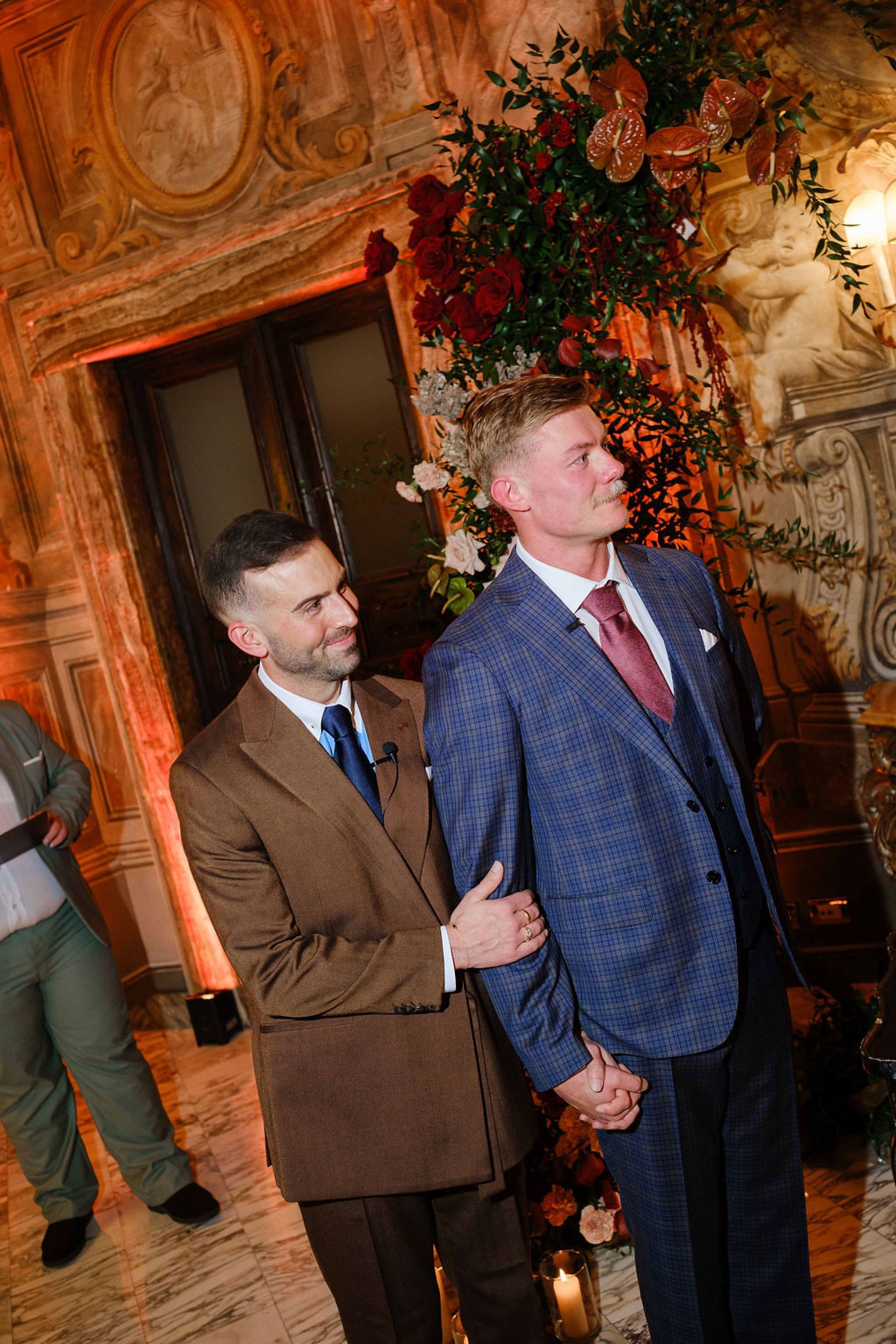 A Dream Come True in Siena: Anthony &amp; Robert's Romantic Italian Wedding at Grand Hotel Continental photo