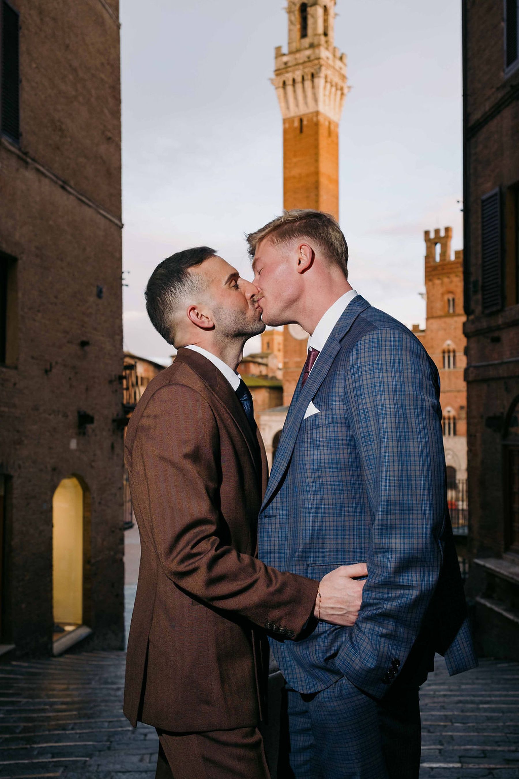 A Dream Come True in Siena: Anthony &amp; Robert's Romantic Italian Wedding at Grand Hotel Continental photo