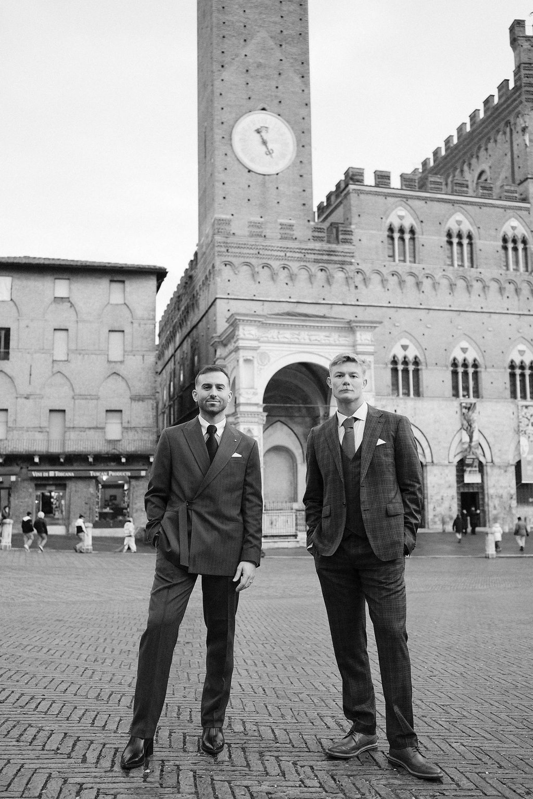 A Dream Come True in Siena: Anthony &amp; Robert's Romantic Italian Wedding at Grand Hotel Continental photo