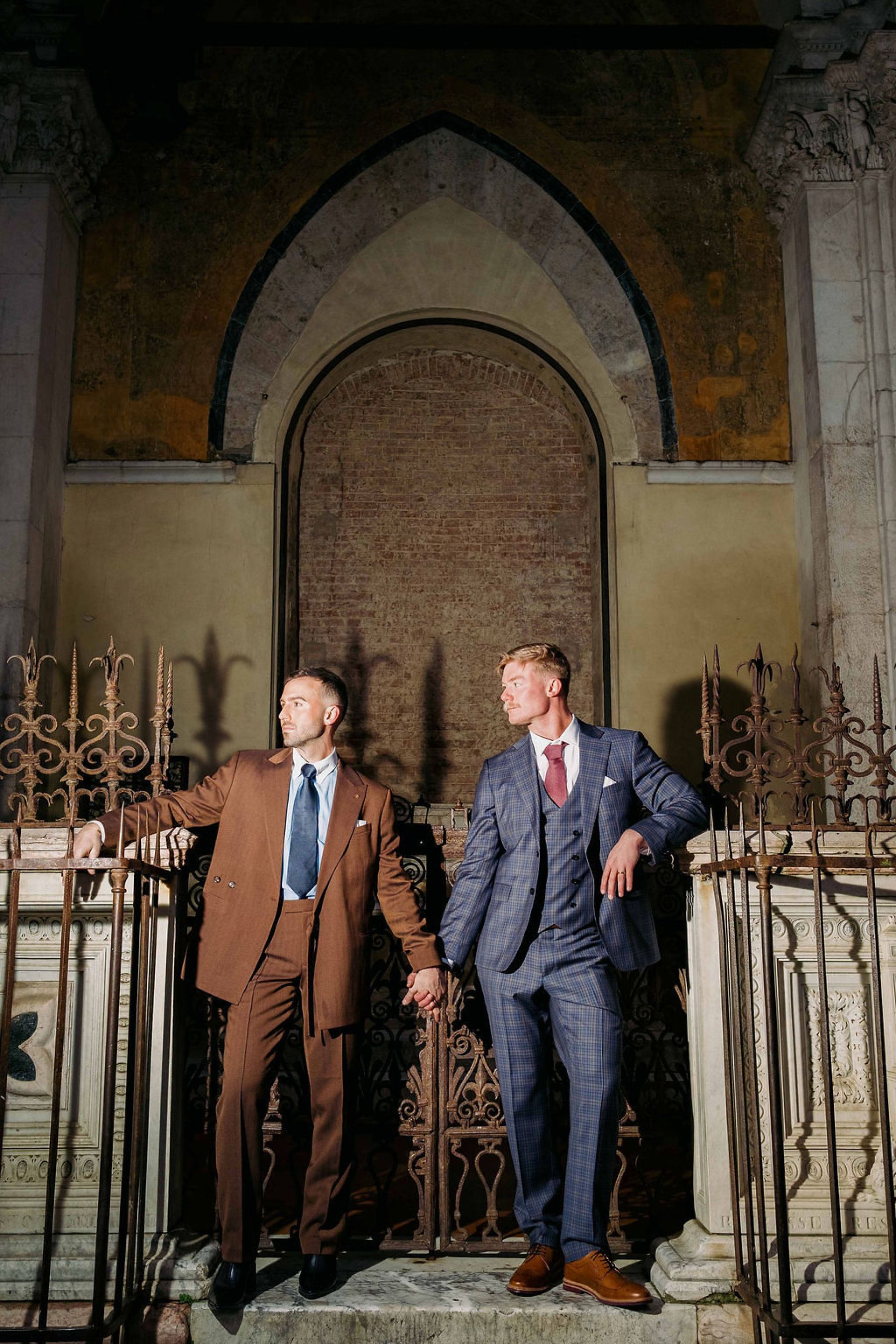 A Dream Come True in Siena: Anthony &amp; Robert's Romantic Italian Wedding at Grand Hotel Continental photo