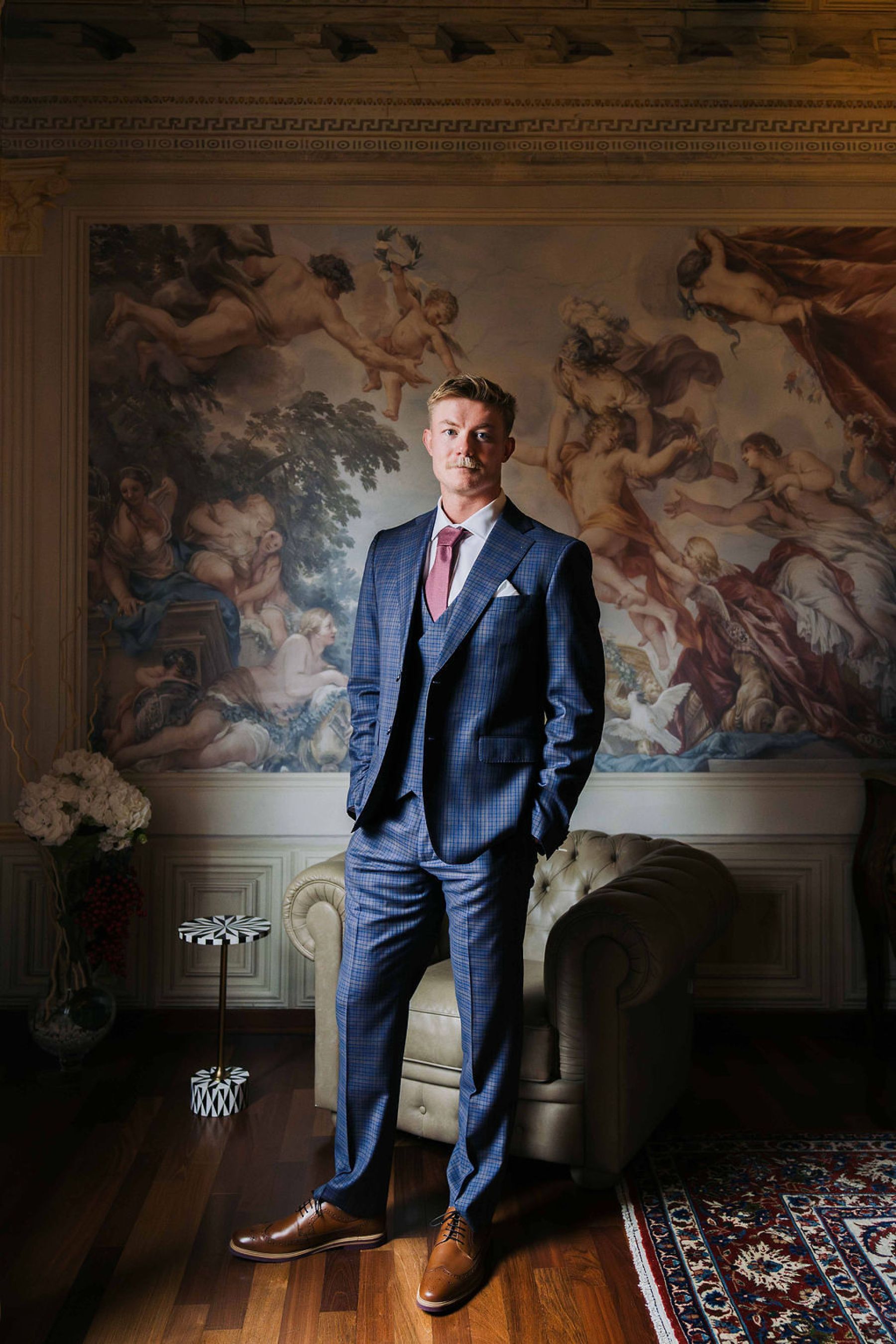 A Dream Come True in Siena: Anthony &amp; Robert's Romantic Italian Wedding at Grand Hotel Continental photo