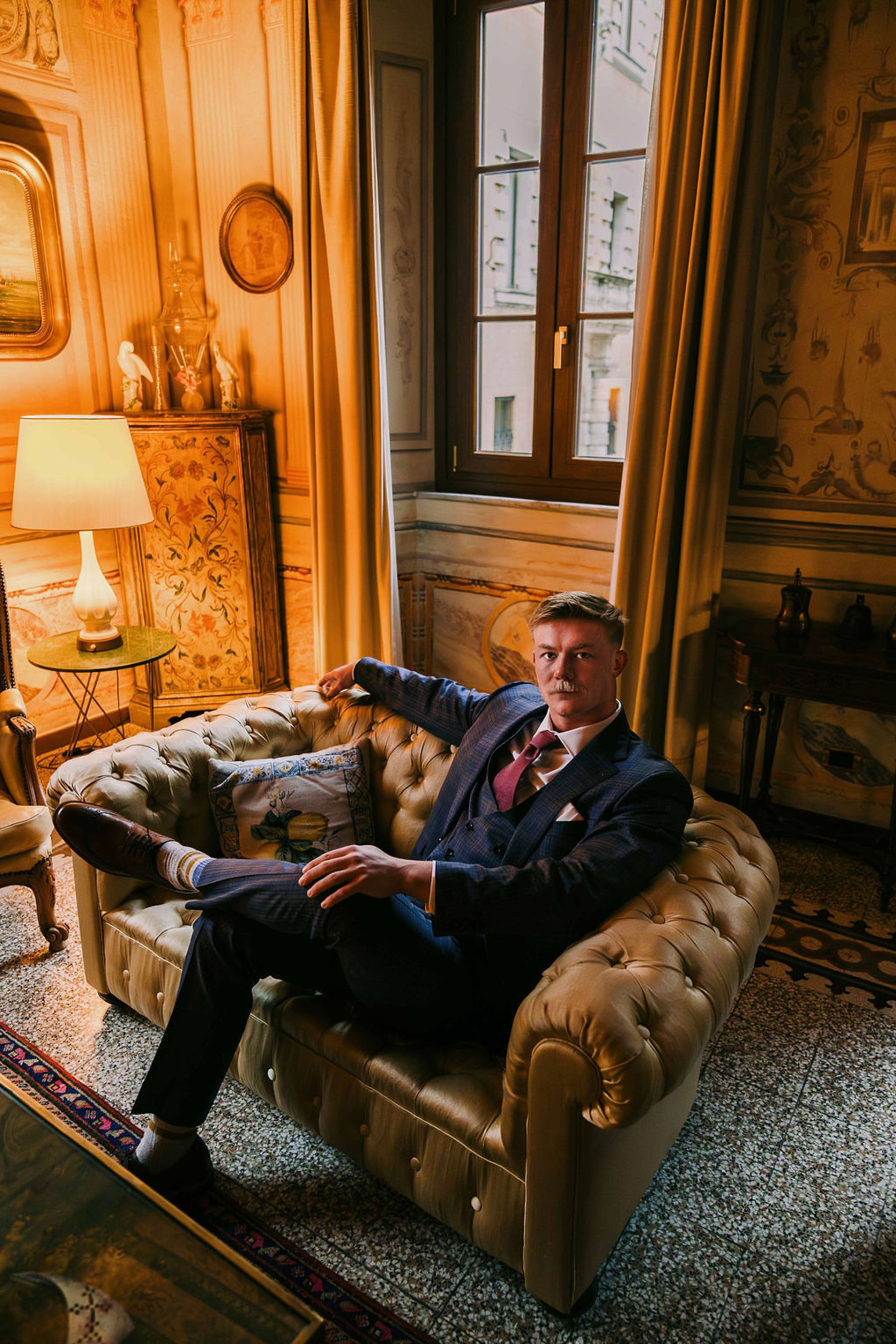 A Dream Come True in Siena: Anthony &amp; Robert's Romantic Italian Wedding at Grand Hotel Continental photo