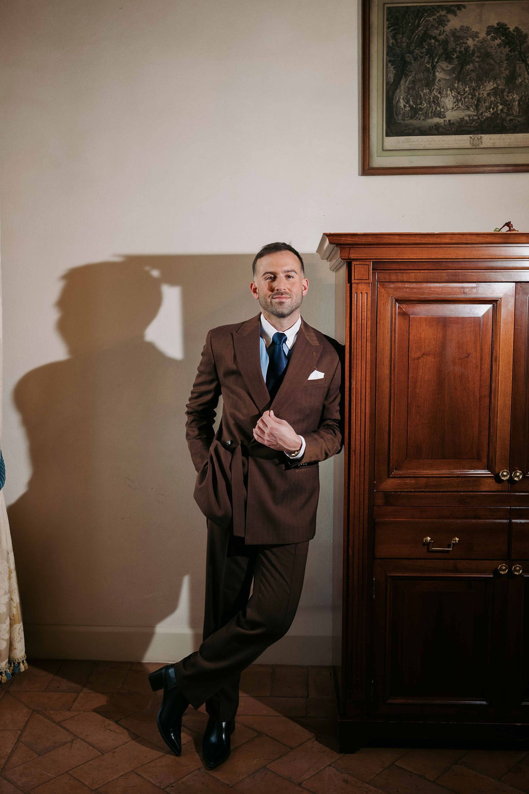 A Dream Come True in Siena: Anthony &amp; Robert's Romantic Italian Wedding at Grand Hotel Continental photo