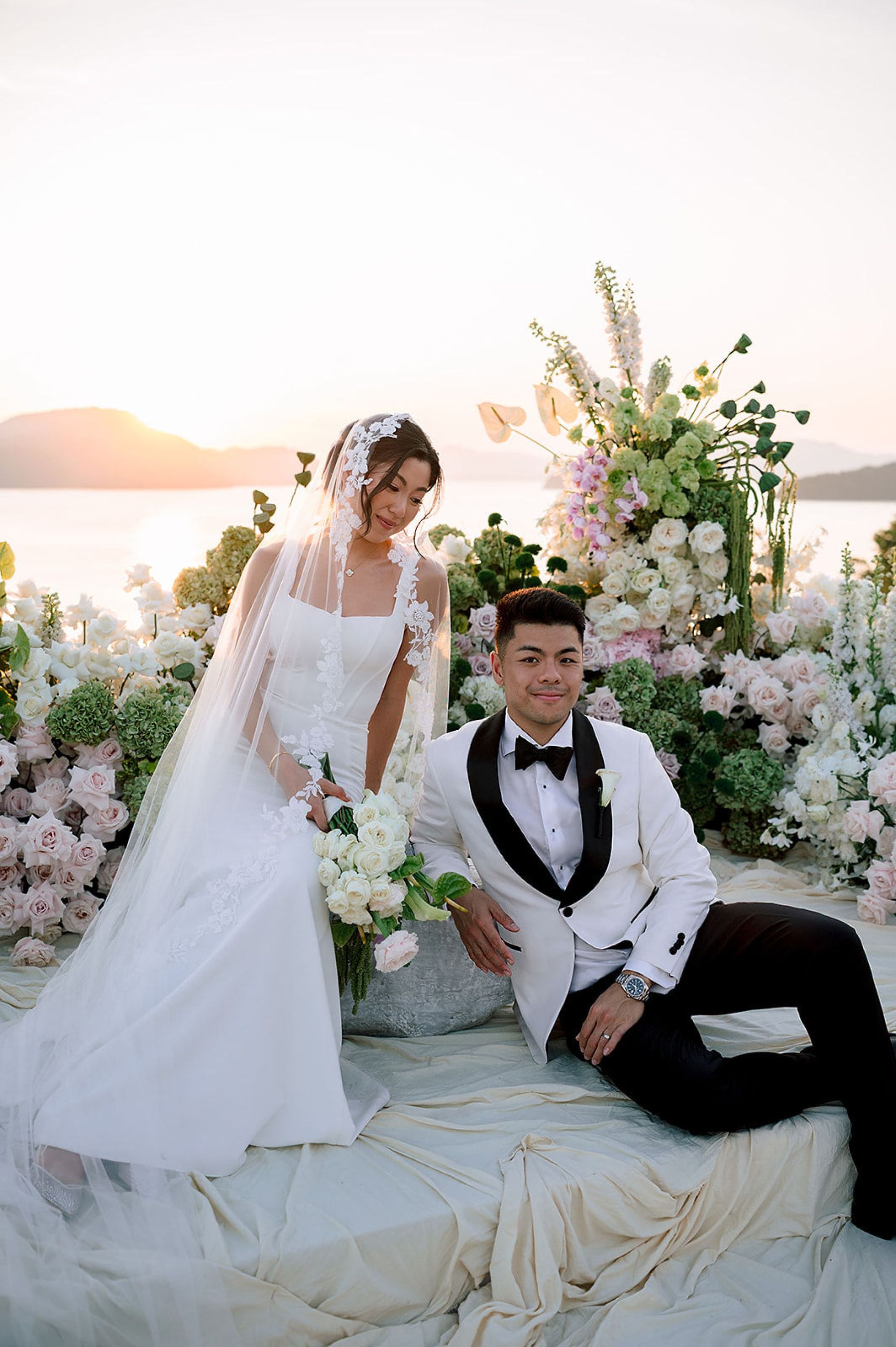 From Tic Tac Toe to Forever: Vanessa &amp; Kevin's Wedding at Sri Panwa Phuket photo