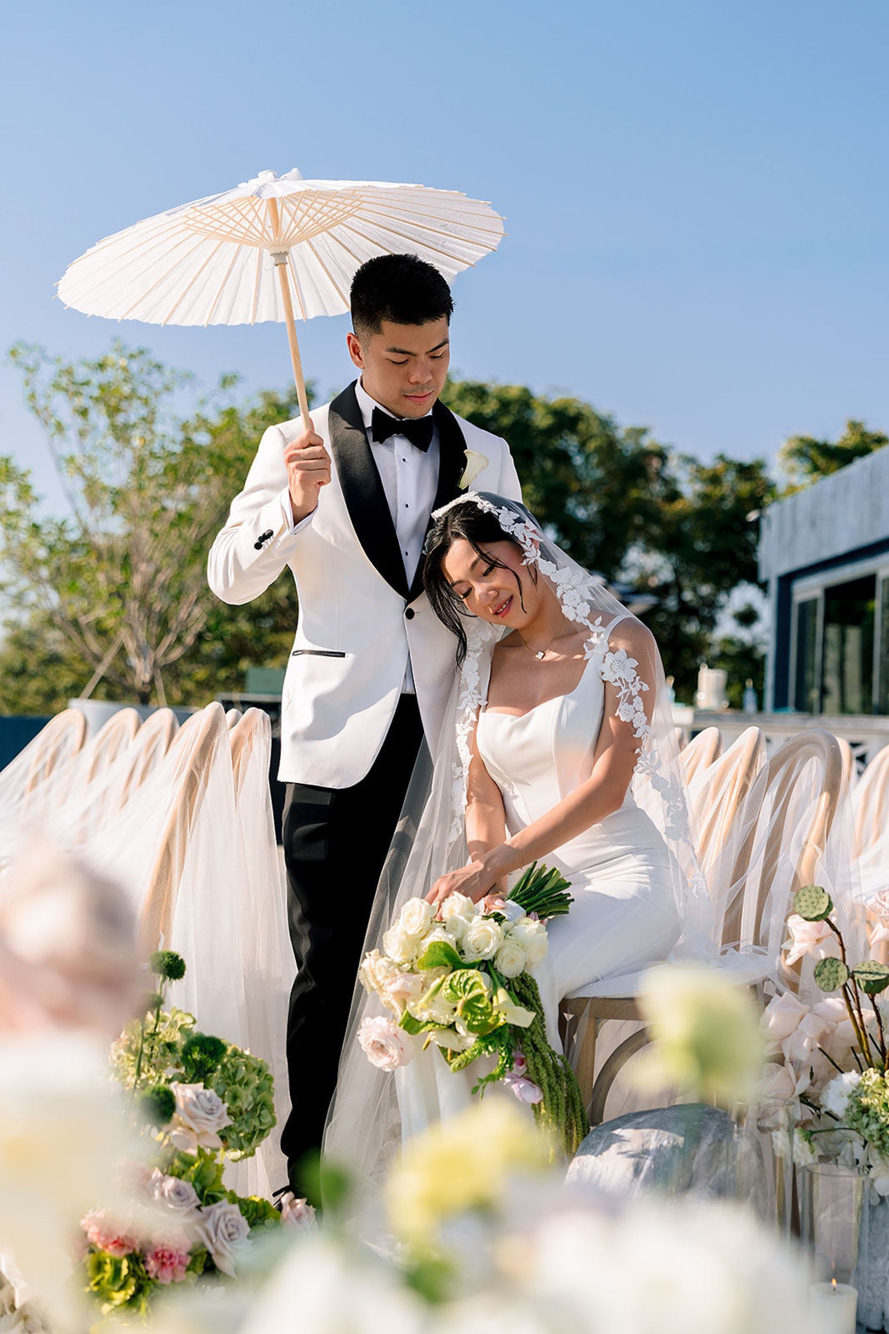 From Tic Tac Toe to Forever: Vanessa &amp; Kevin's Wedding at Sri Panwa Phuket photo