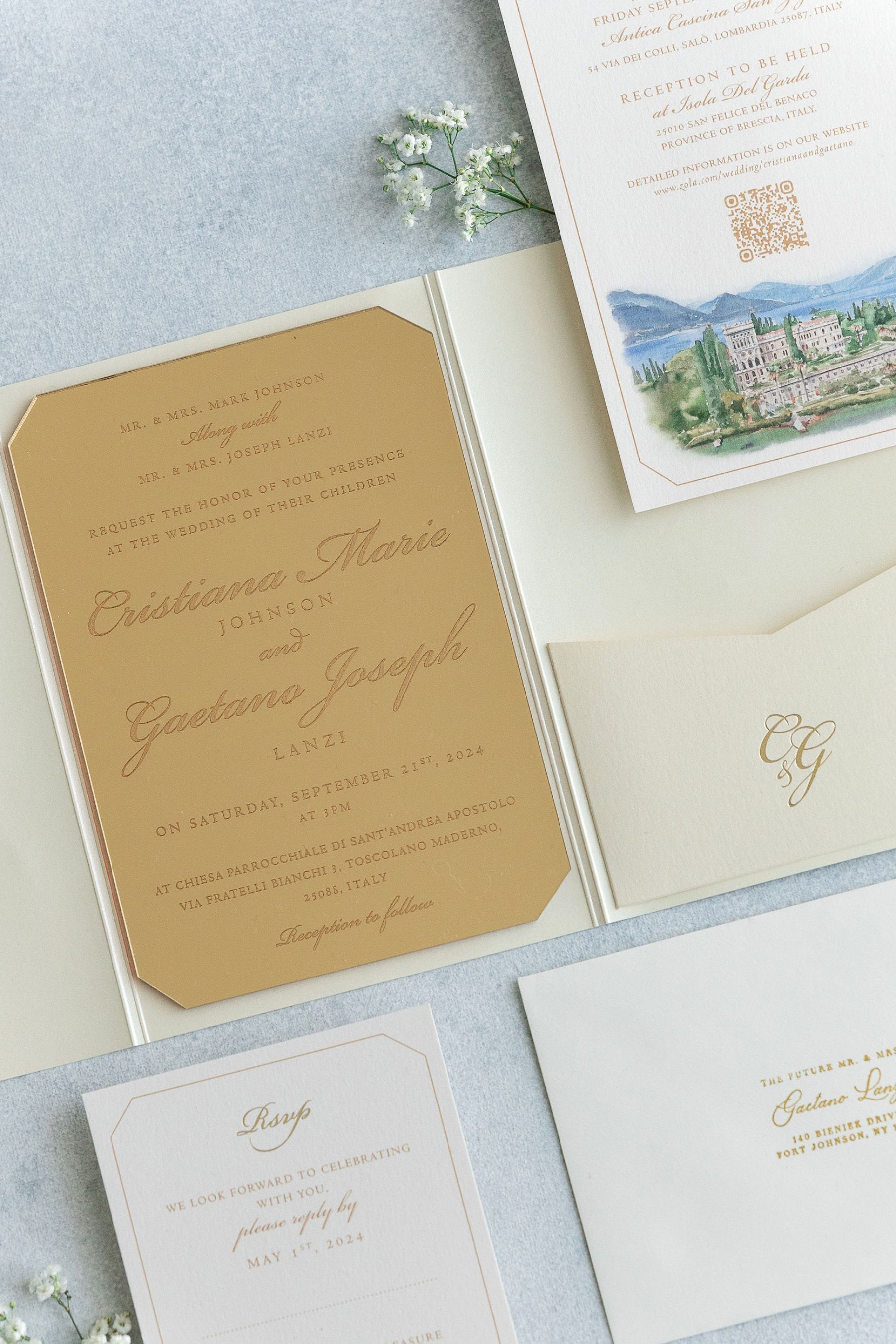 A Fairytale on the Water: Cristiana &amp; Gaetano’s Wedding at Isola del Garda photo