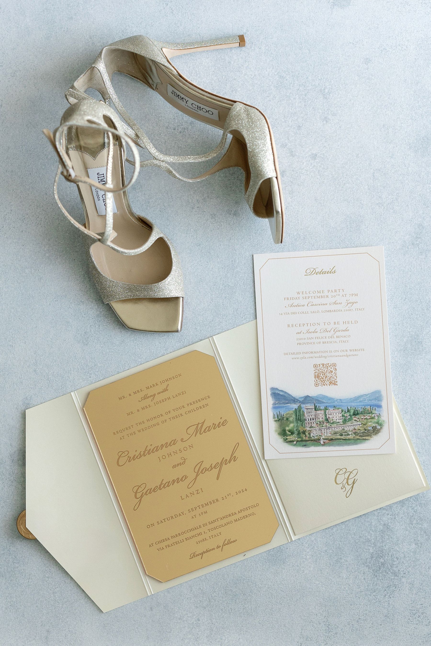 A Fairytale on the Water: Cristiana &amp; Gaetano’s Wedding at Isola del Garda photo