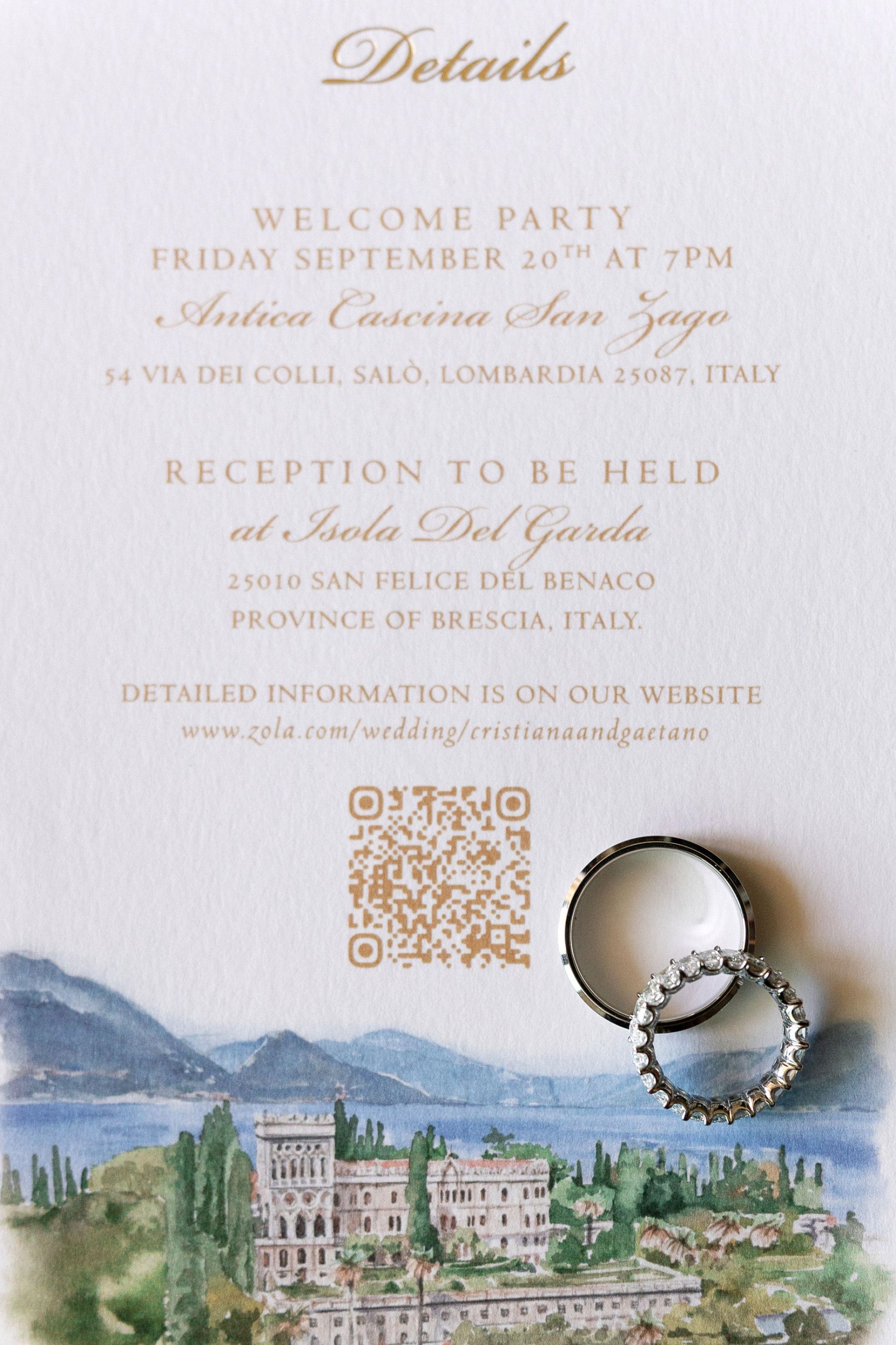 A Fairytale on the Water: Cristiana &amp; Gaetano’s Wedding at Isola del Garda photo