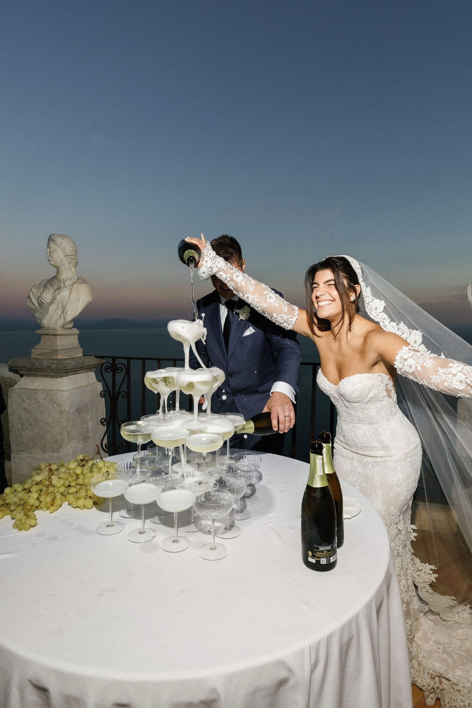 When You Know, You Know: Alexa &amp; Kamil's Wedding at Villa Cimbrone photo