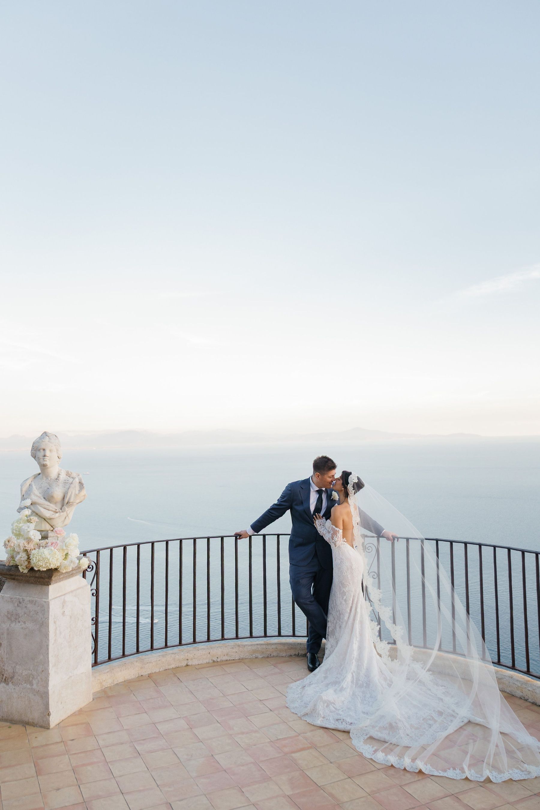 When You Know, You Know: Alexa &amp; Kamil's Wedding at Villa Cimbrone photo
