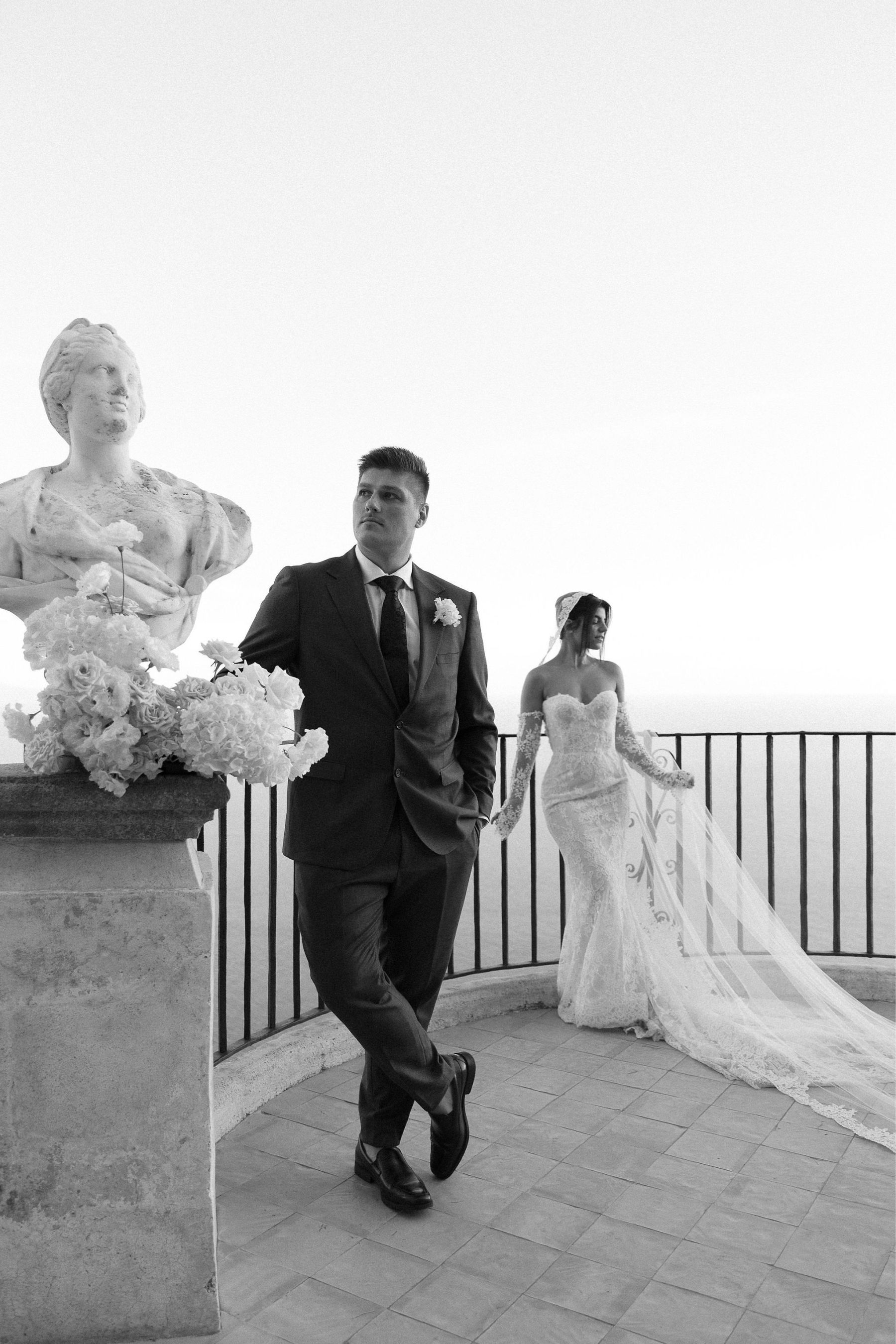 When You Know, You Know: Alexa &amp; Kamil's Wedding at Villa Cimbrone photo