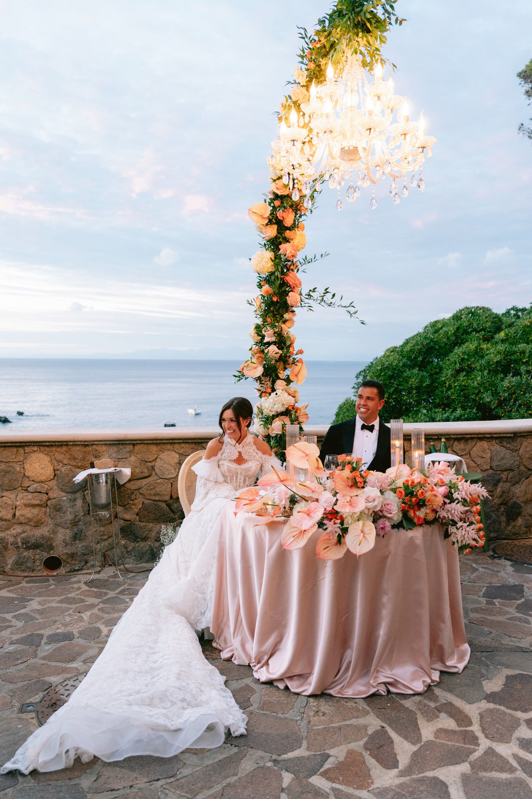 A Train Strike, a Bag of Chips, and a Cloudless Sky: Casey &amp; Anthony's Wedding at Mezzatorre photo