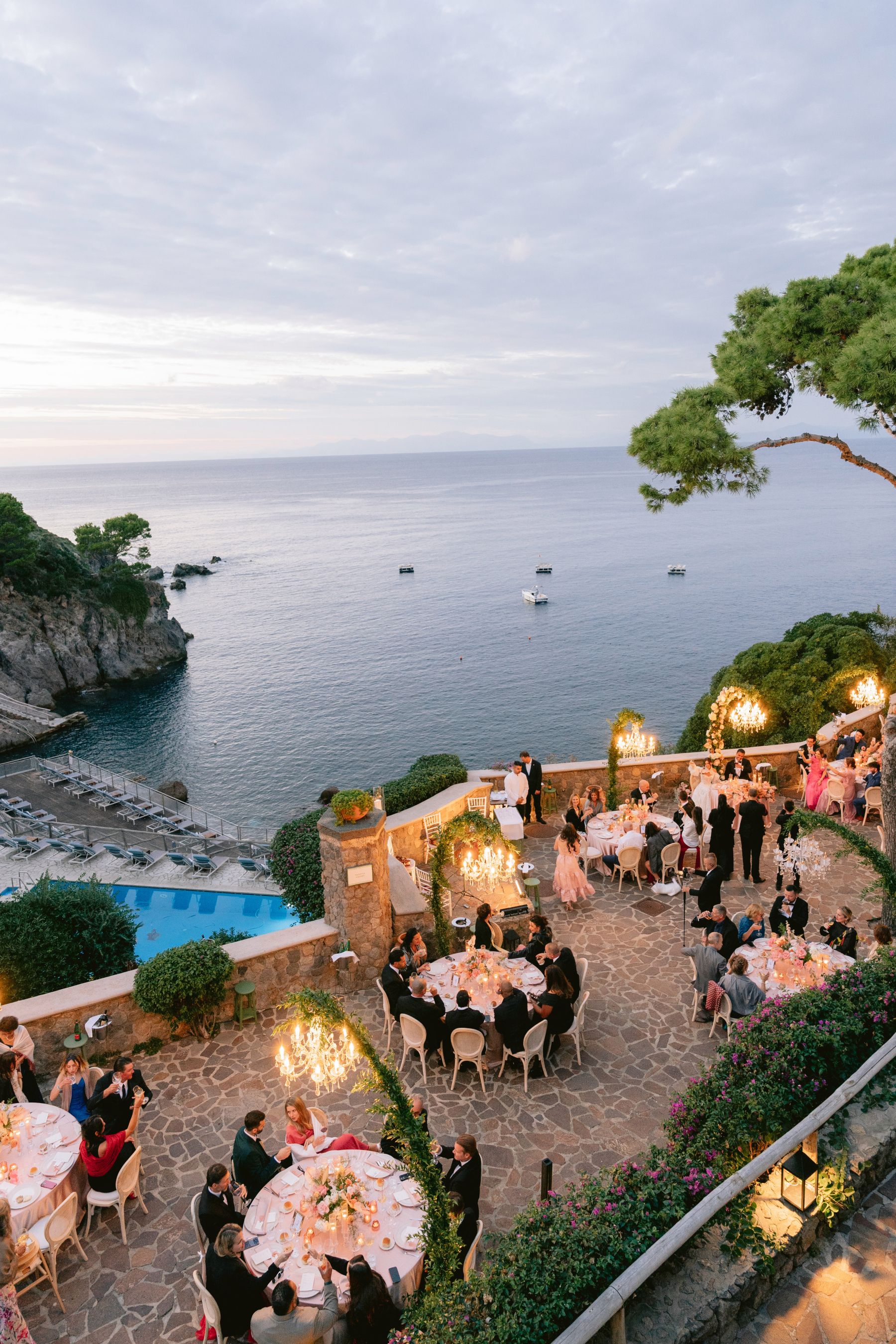 A Train Strike, a Bag of Chips, and a Cloudless Sky: Casey &amp; Anthony's Wedding at Mezzatorre photo