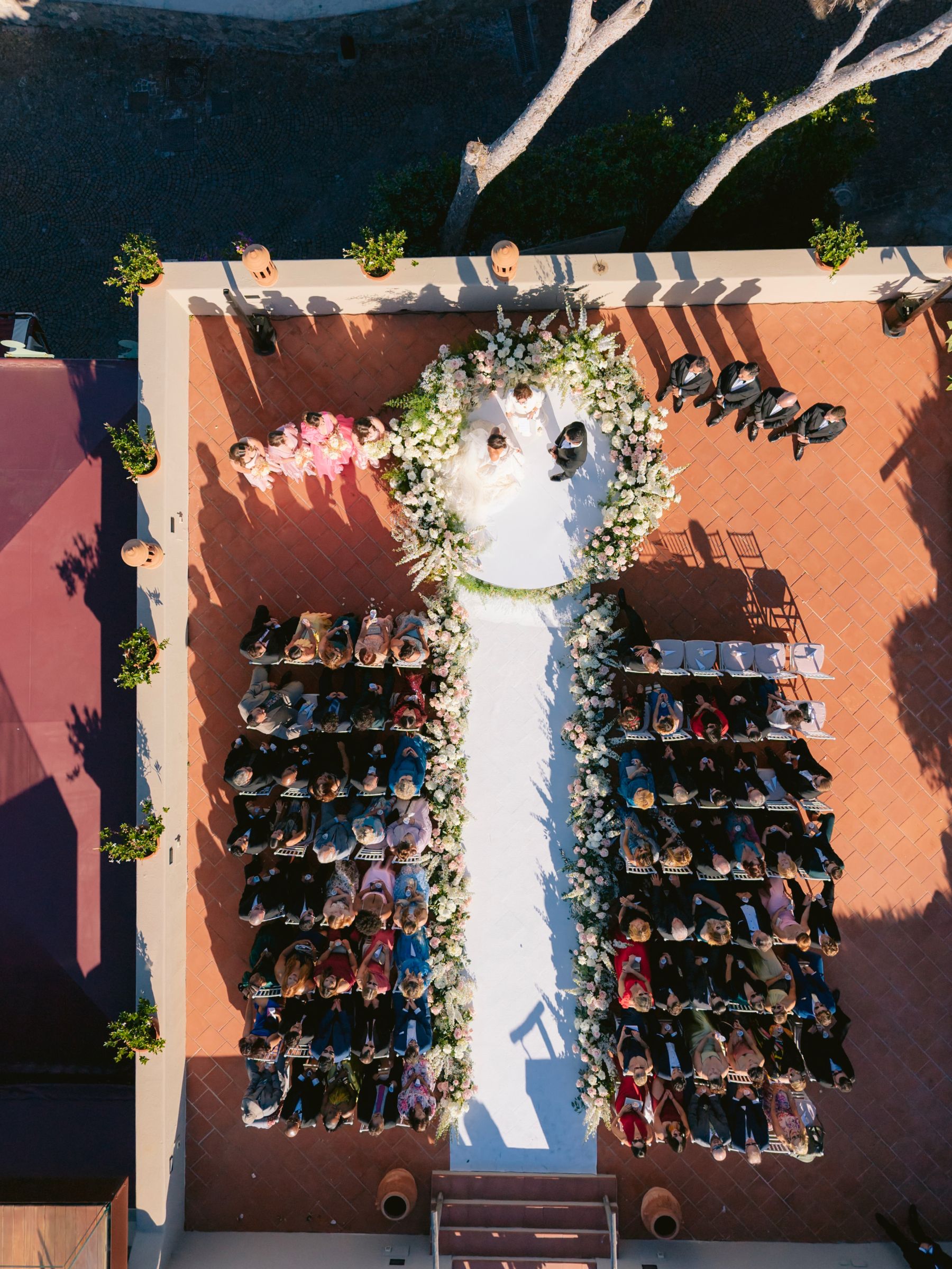 A Train Strike, a Bag of Chips, and a Cloudless Sky: Casey &amp; Anthony's Wedding at Mezzatorre photo