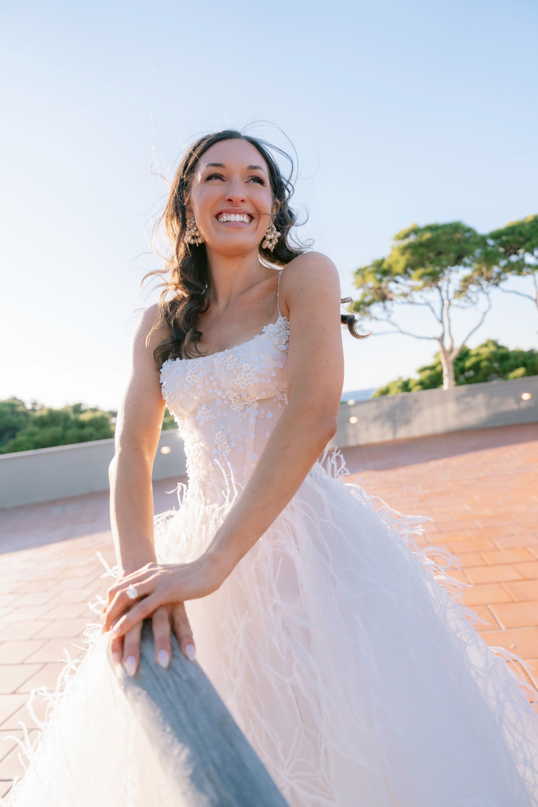 A Train Strike, a Bag of Chips, and a Cloudless Sky: Casey &amp; Anthony's Wedding at Mezzatorre photo