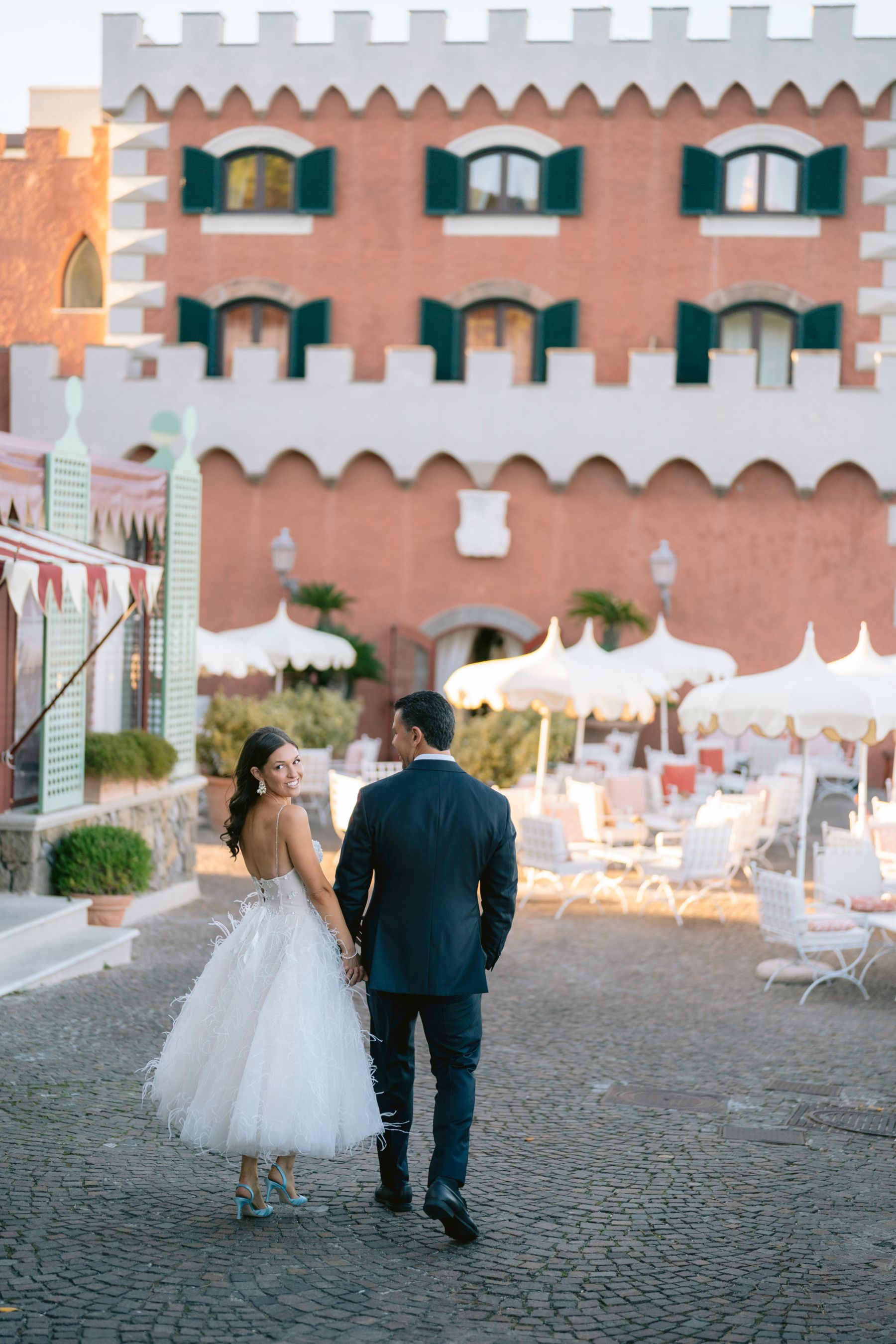 A Train Strike, a Bag of Chips, and a Cloudless Sky: Casey &amp; Anthony's Wedding at Mezzatorre photo