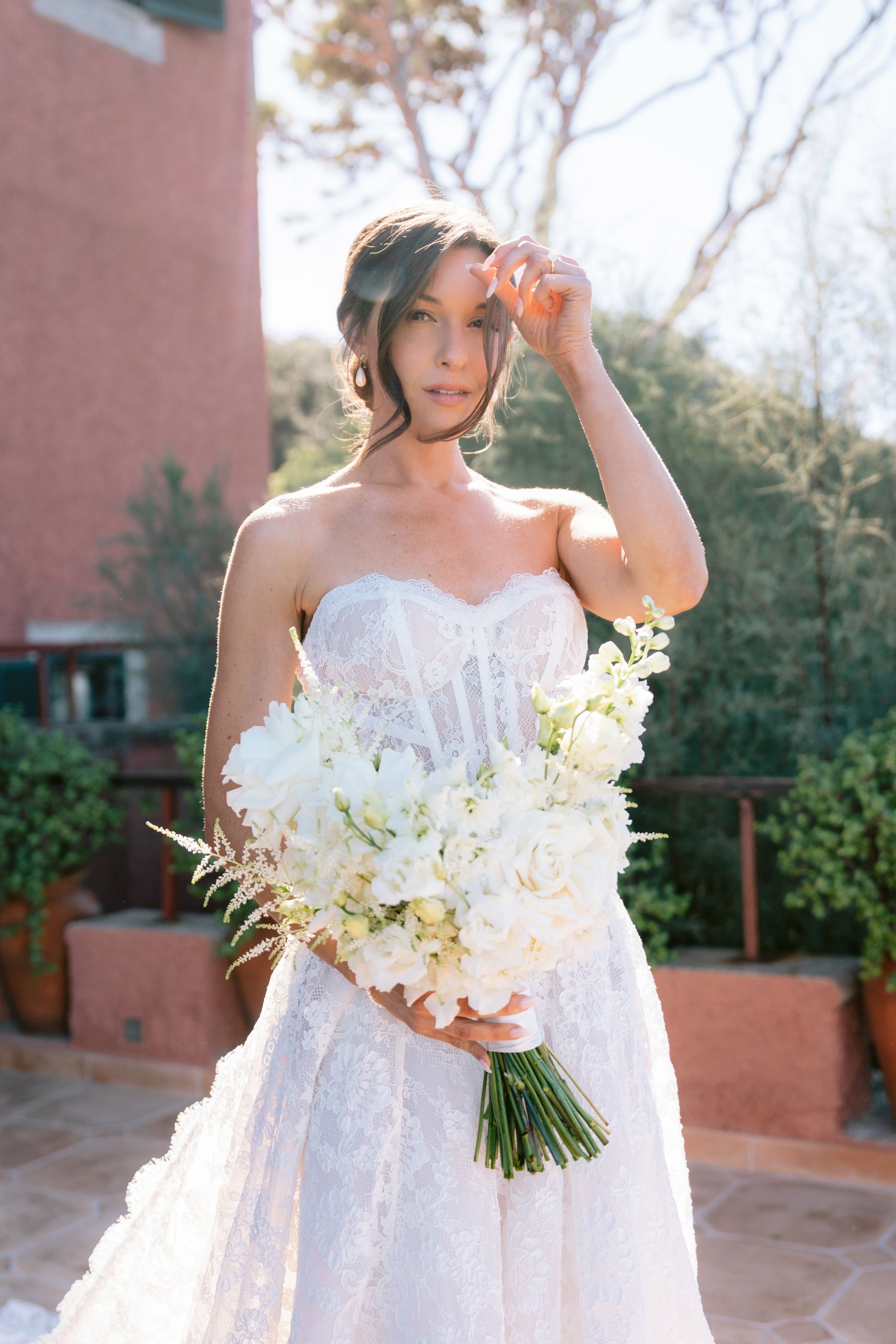 A Train Strike, a Bag of Chips, and a Cloudless Sky: Casey &amp; Anthony's Wedding at Mezzatorre photo