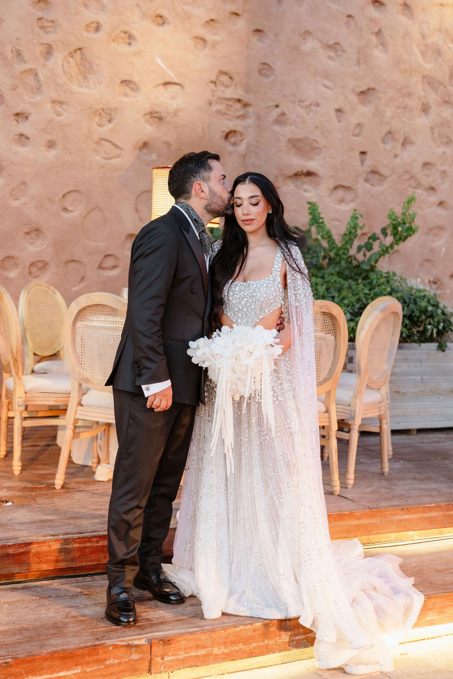A Terracotta Dream by the Aegean: Irene &amp; Andreas's Wedding at Ciel, Syros photo