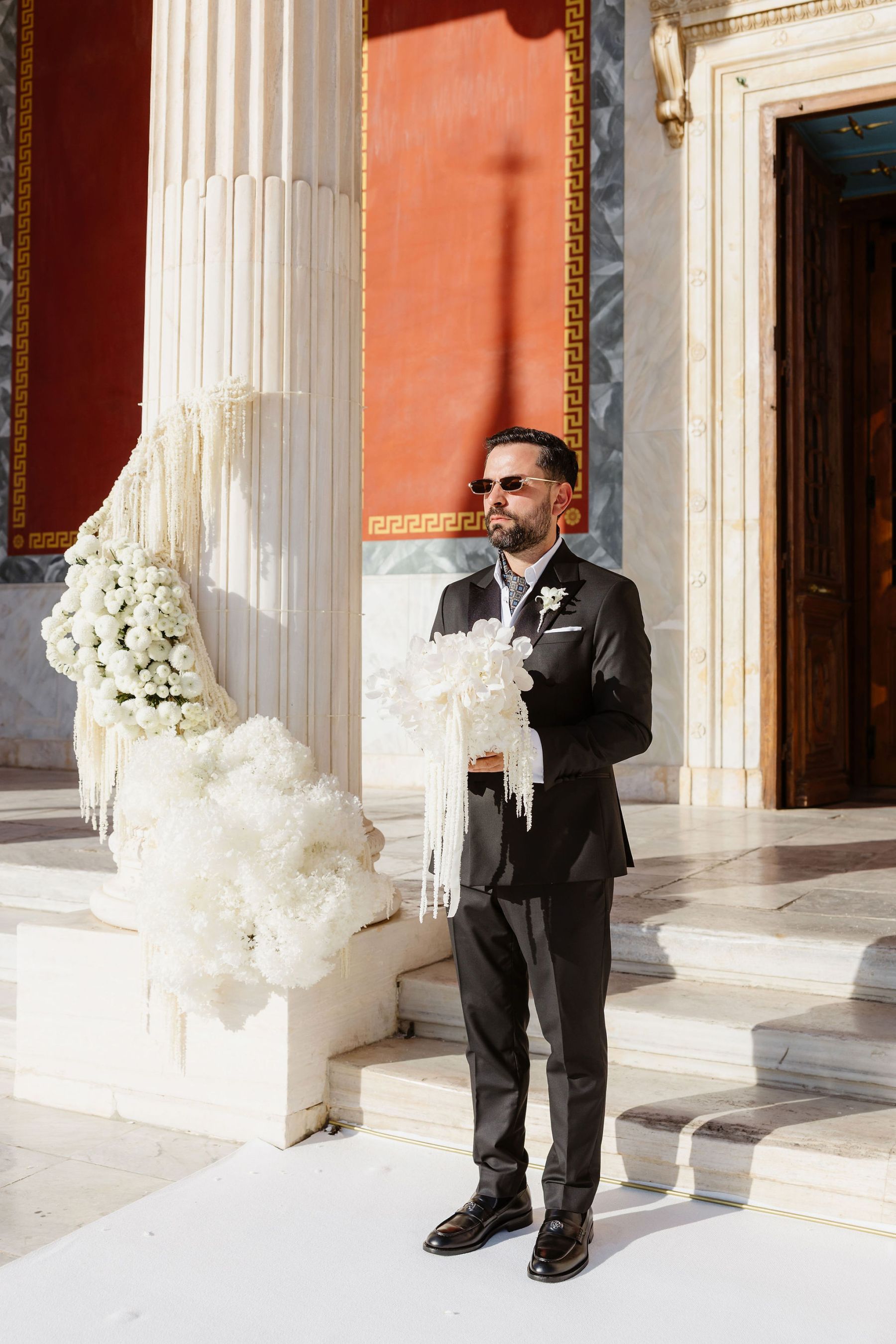 A Terracotta Dream by the Aegean: Irene &amp; Andreas's Wedding at Ciel, Syros photo