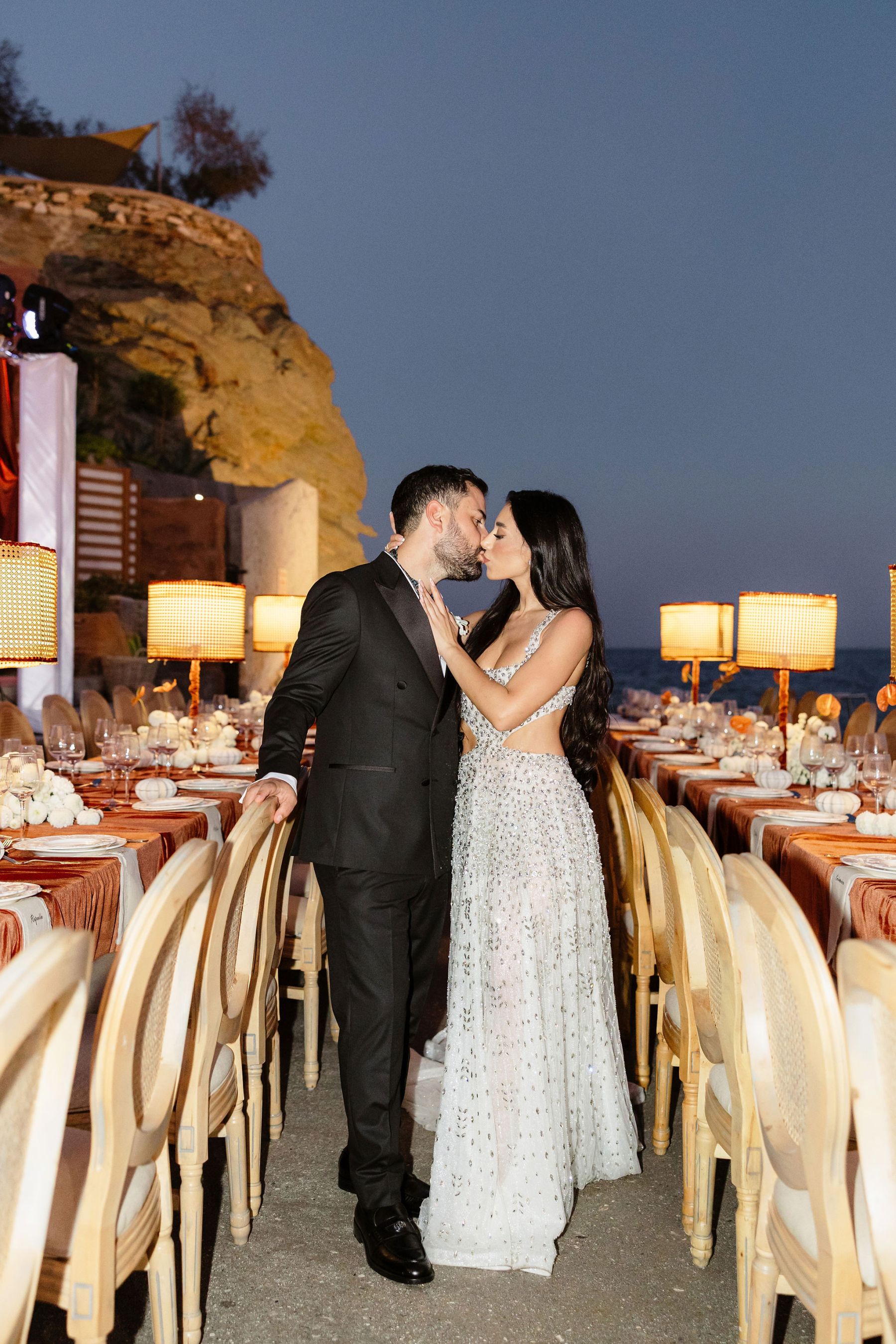 A Terracotta Dream by the Aegean: Irene &amp; Andreas's Wedding at Ciel, Syros photo