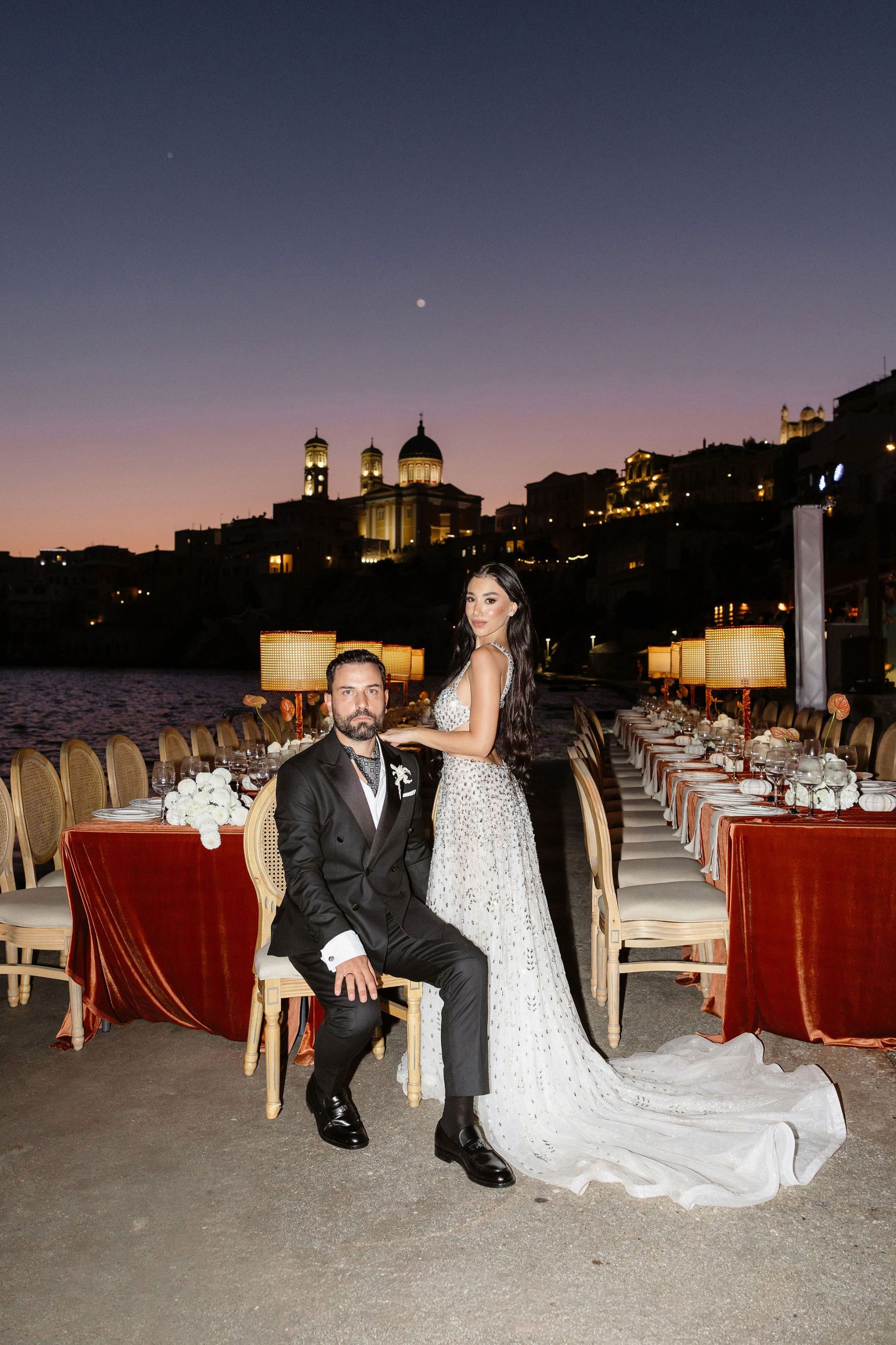 A Terracotta Dream by the Aegean: Irene &amp; Andreas's Wedding at Ciel, Syros photo