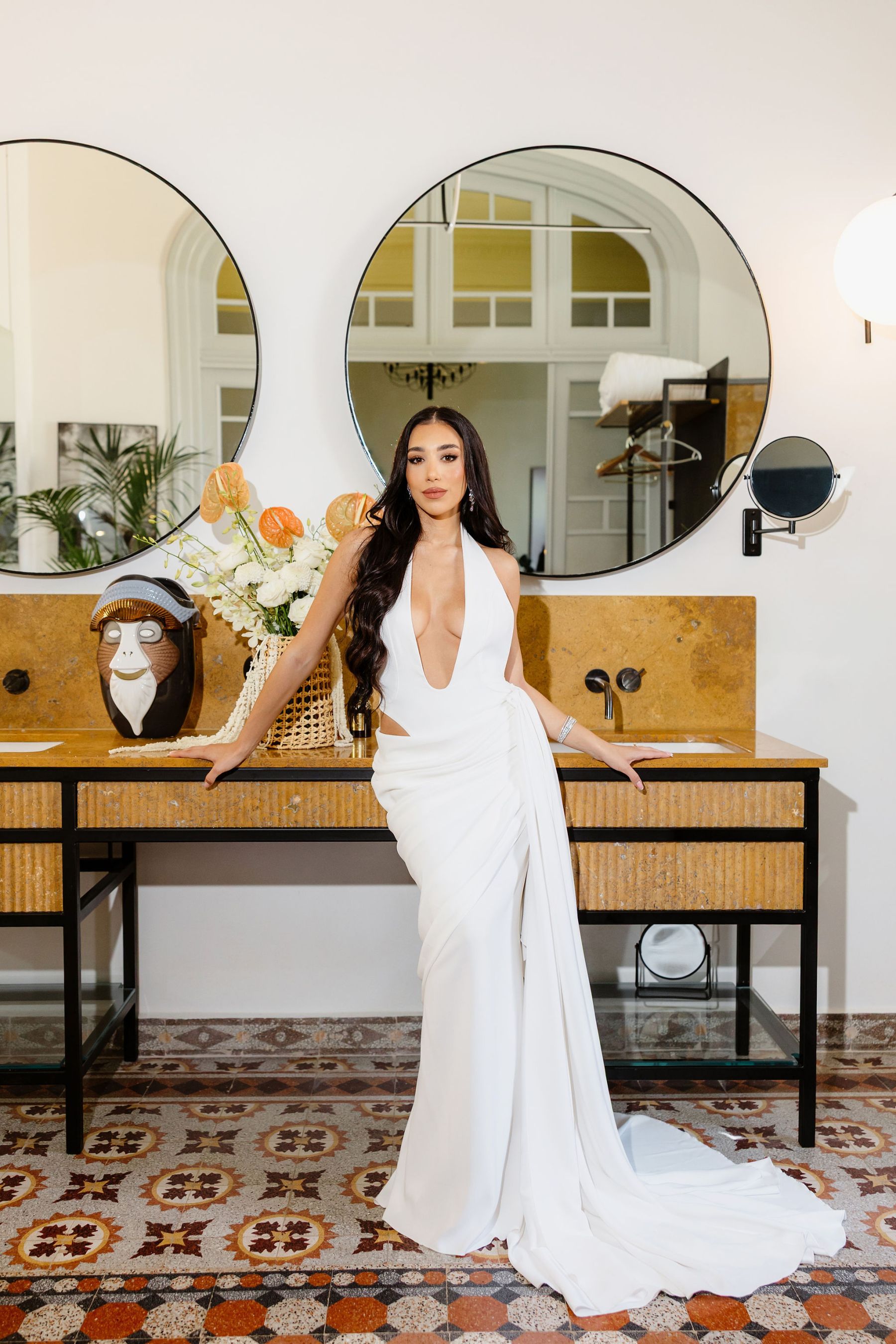 A Terracotta Dream by the Aegean: Irene &amp; Andreas's Wedding at Ciel, Syros photo