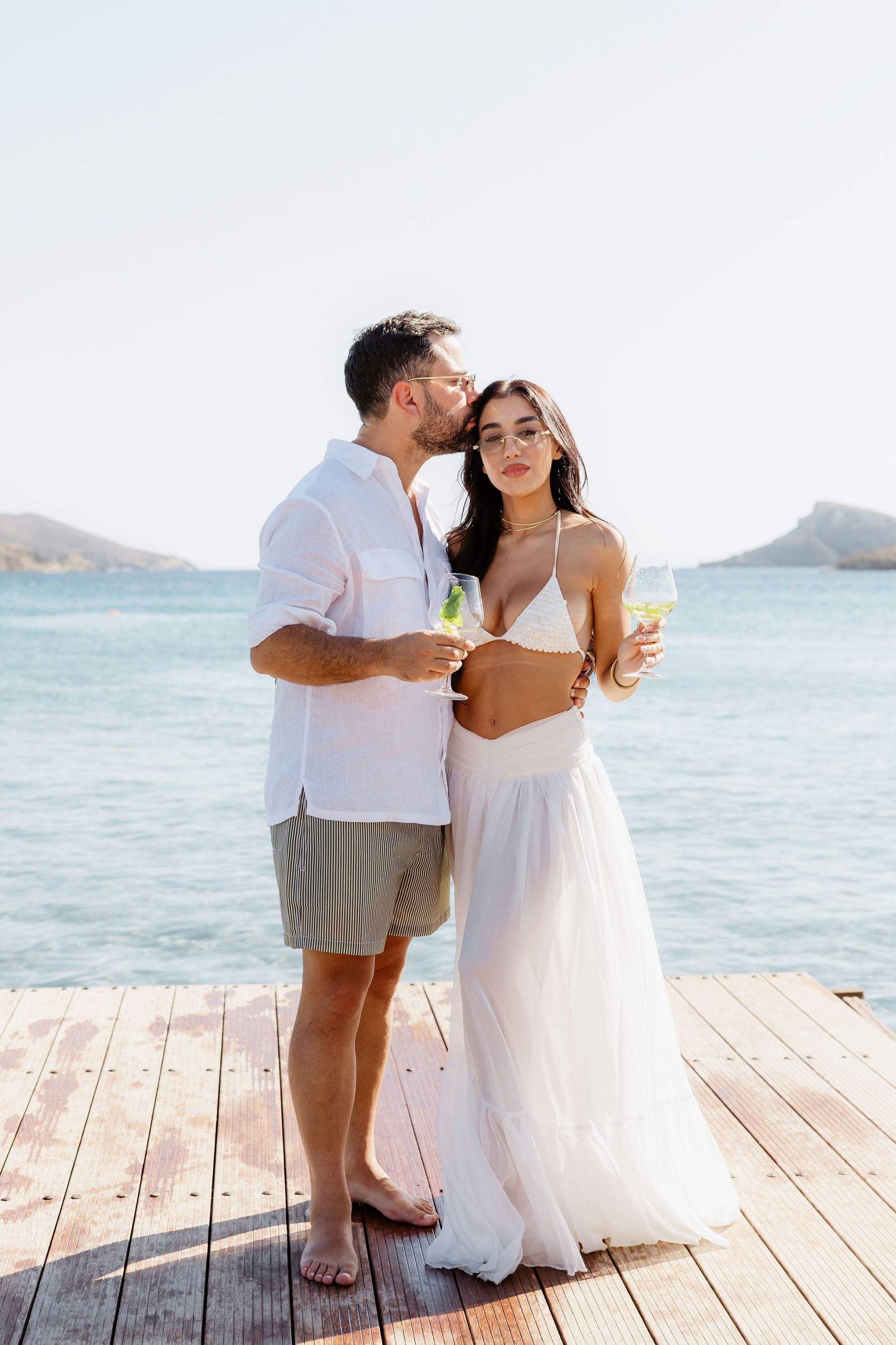 A Terracotta Dream by the Aegean: Irene &amp; Andreas's Wedding at Ciel, Syros photo