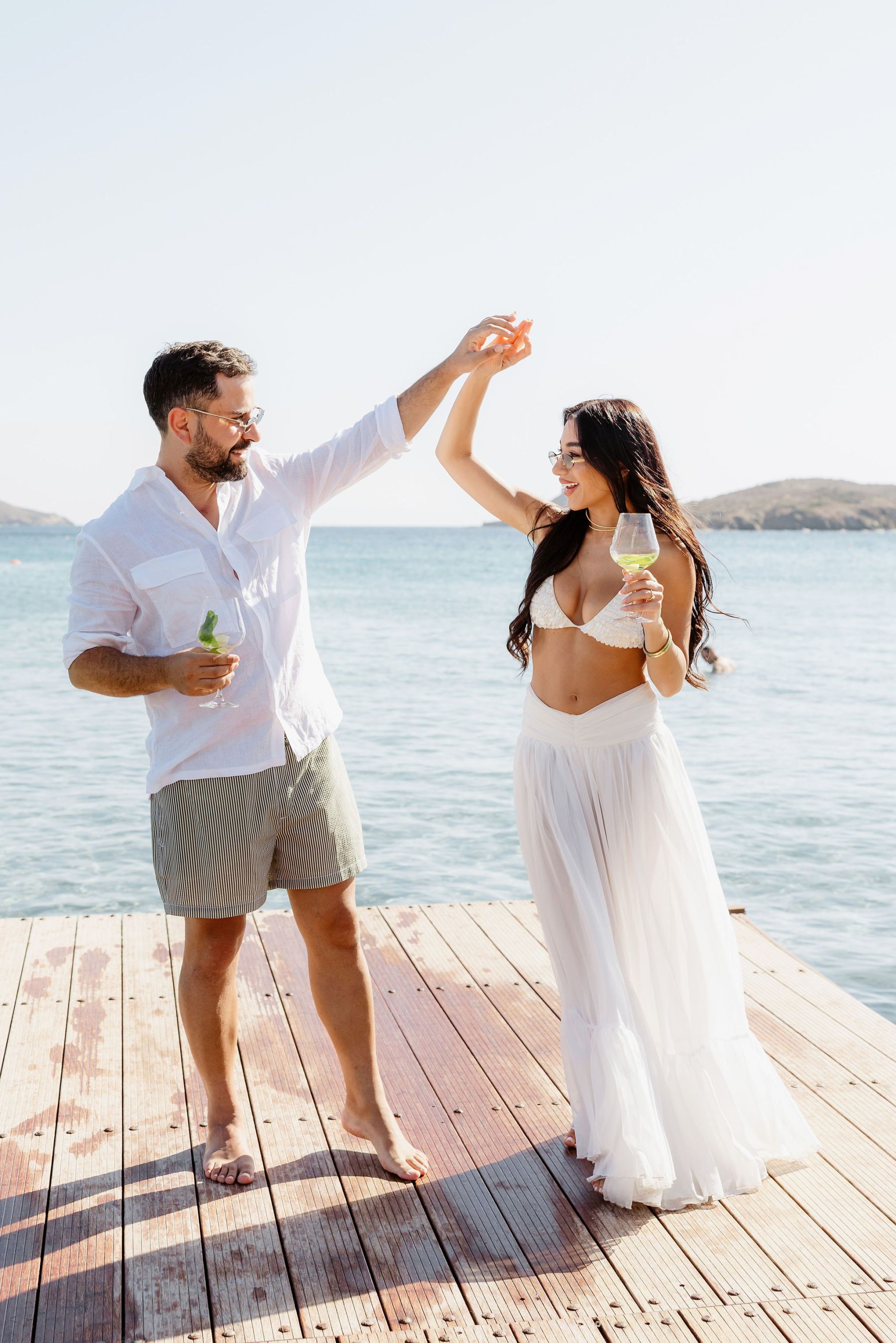 A Terracotta Dream by the Aegean: Irene &amp; Andreas's Wedding at Ciel, Syros photo