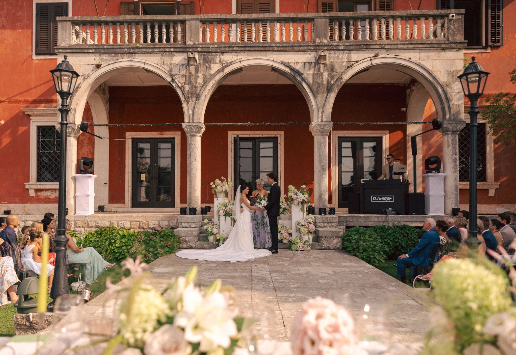 Ten Years, Seventy Guests, and the Adriatic as a Backdrop: Irina &amp; Erik's Wedding at Villa Banac photo