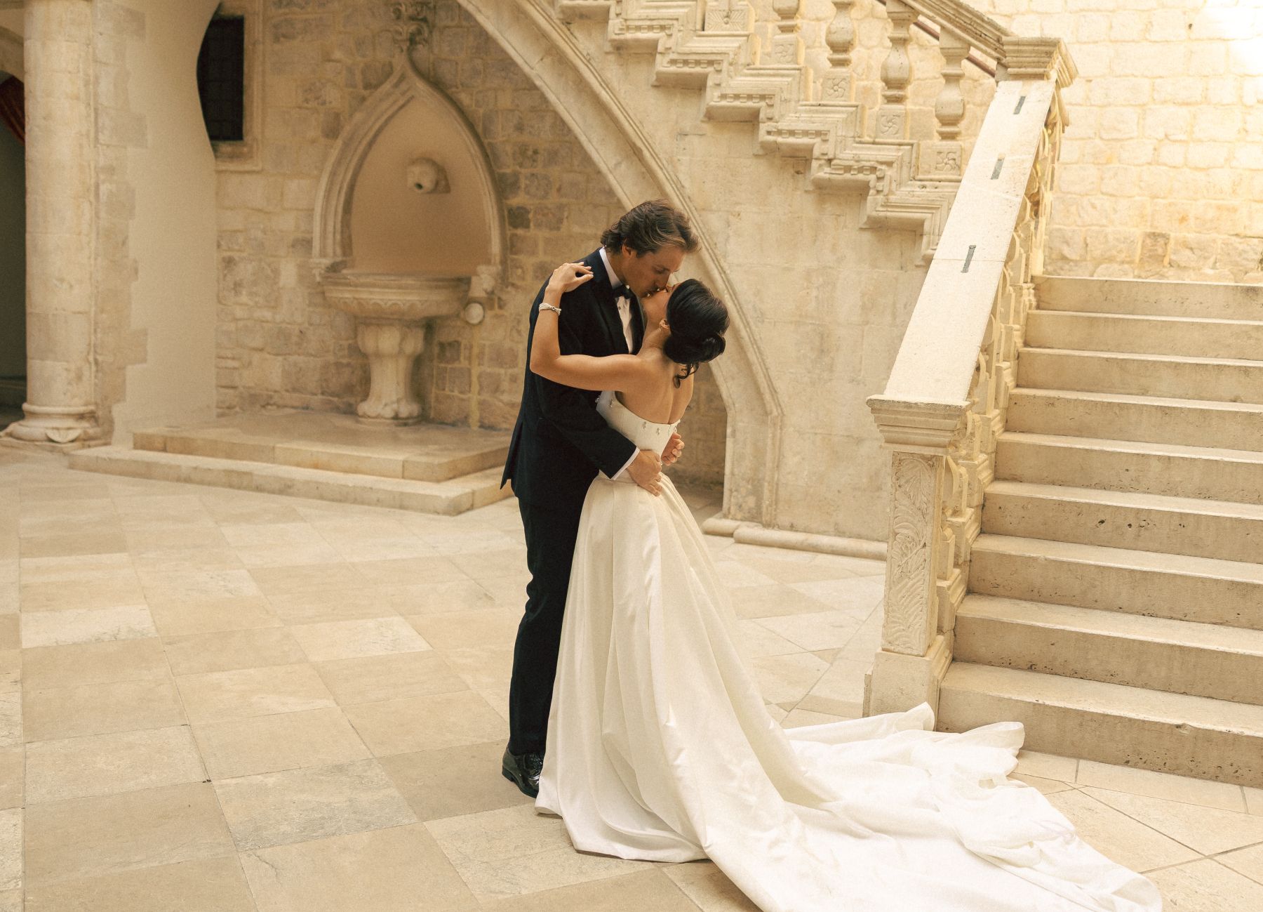 Ten Years, Seventy Guests, and the Adriatic as a Backdrop: Irina &amp; Erik's Wedding at Villa Banac photo