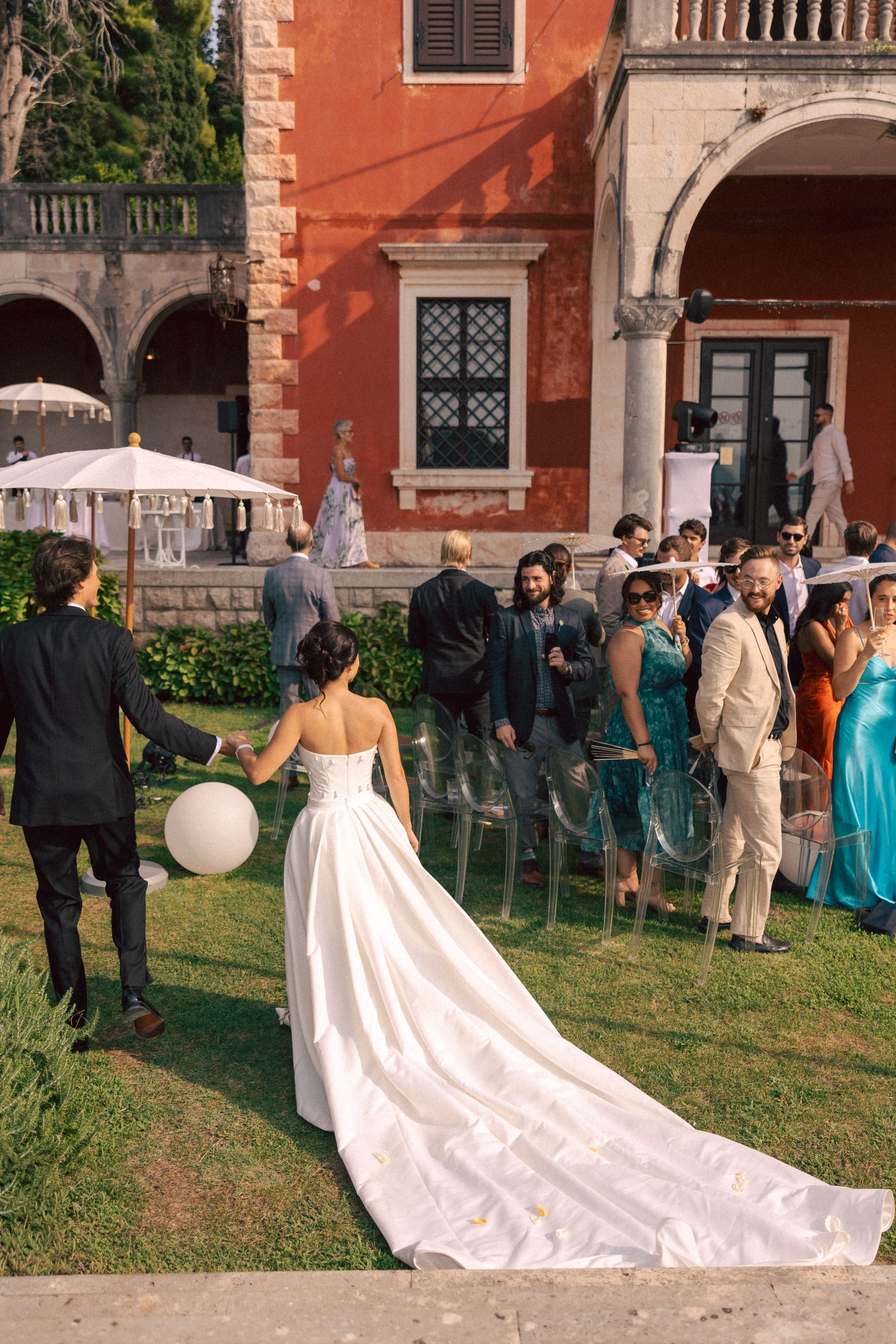 Ten Years, Seventy Guests, and the Adriatic as a Backdrop: Irina &amp; Erik's Wedding at Villa Banac photo