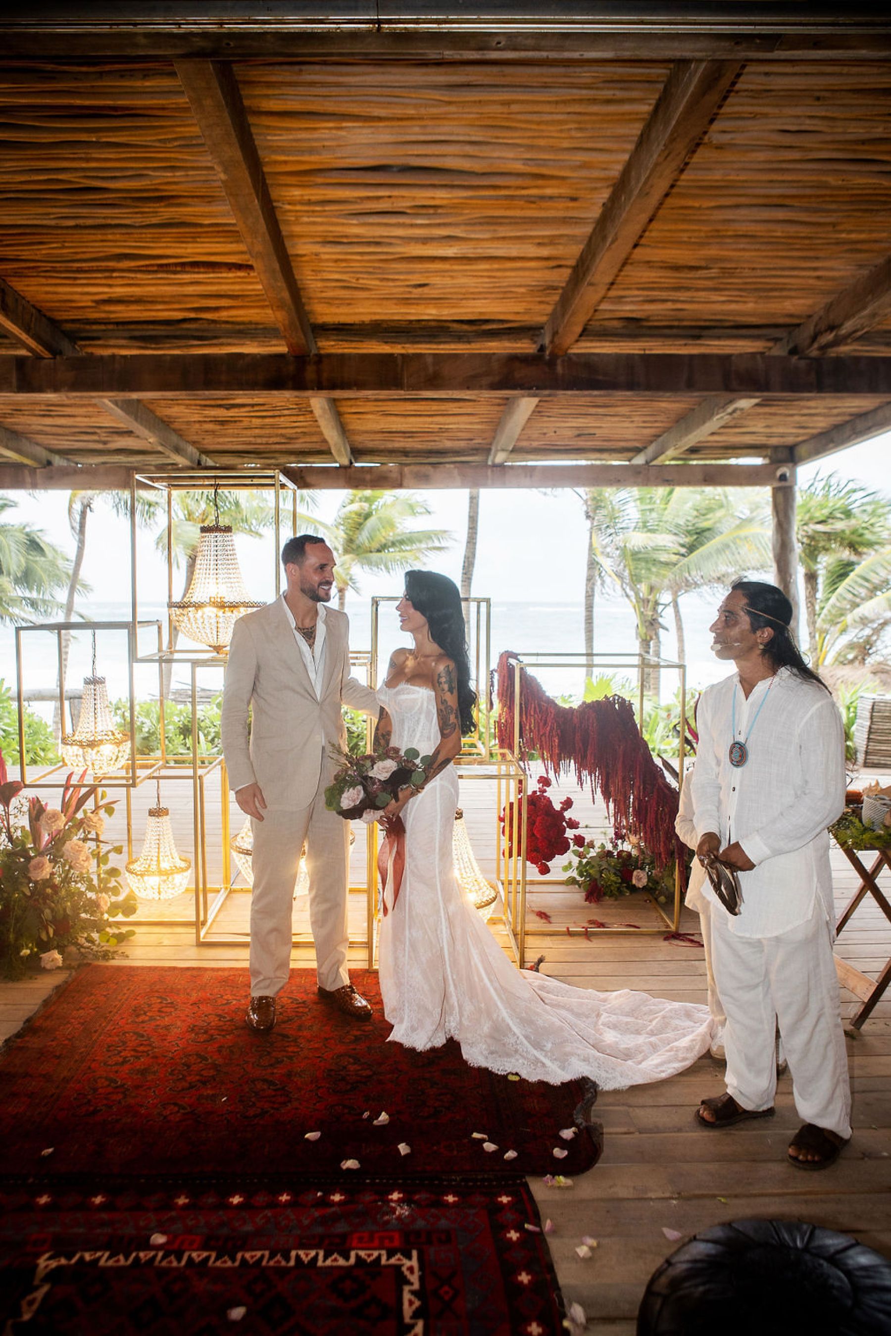 Wild, Lush, and Entirely Theirs: Sarah &amp; Keith's Wedding at La Valise Tulum photo