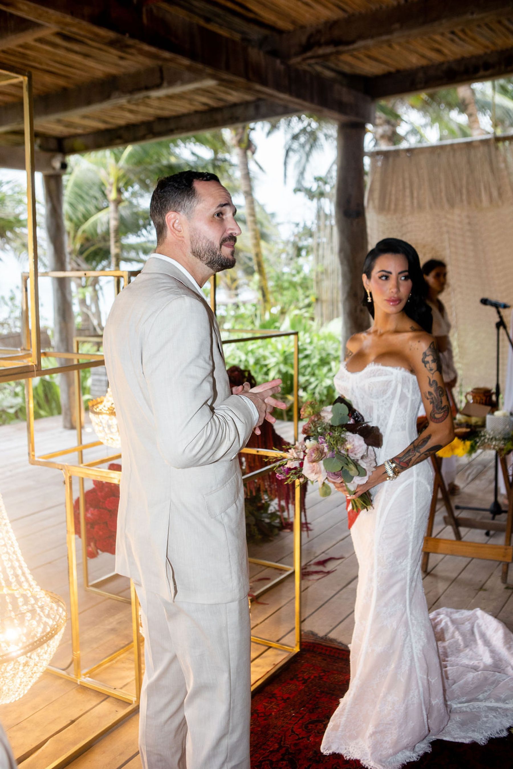 Wild, Lush, and Entirely Theirs: Sarah &amp; Keith's Wedding at La Valise Tulum photo