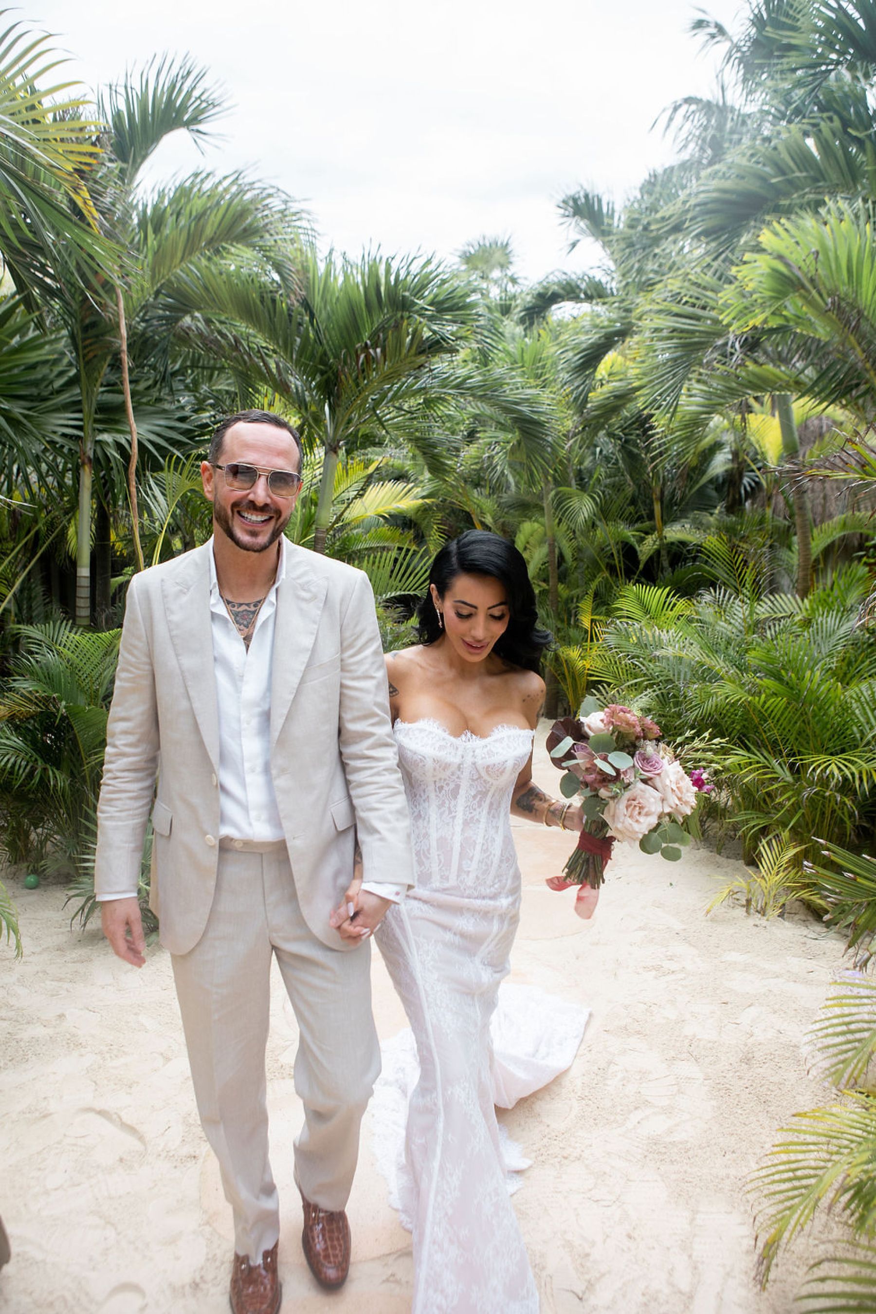 Wild, Lush, and Entirely Theirs: Sarah &amp; Keith's Wedding at La Valise Tulum photo