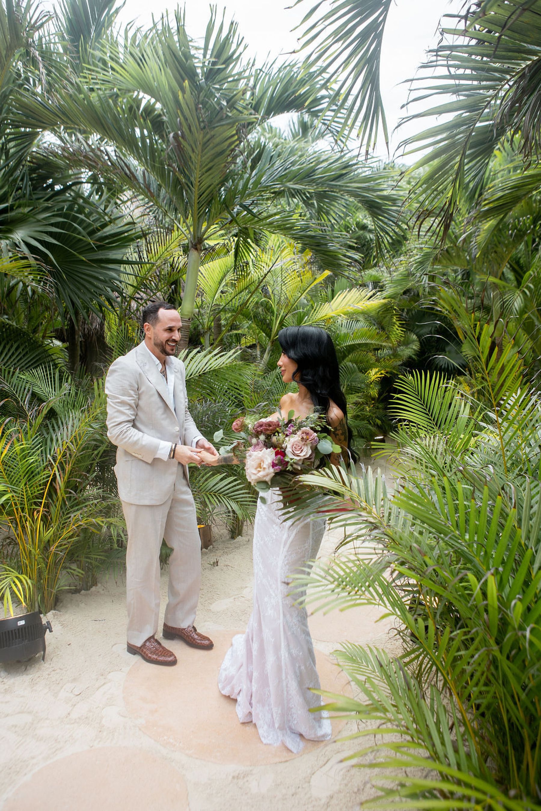 Wild, Lush, and Entirely Theirs: Sarah &amp; Keith's Wedding at La Valise Tulum photo
