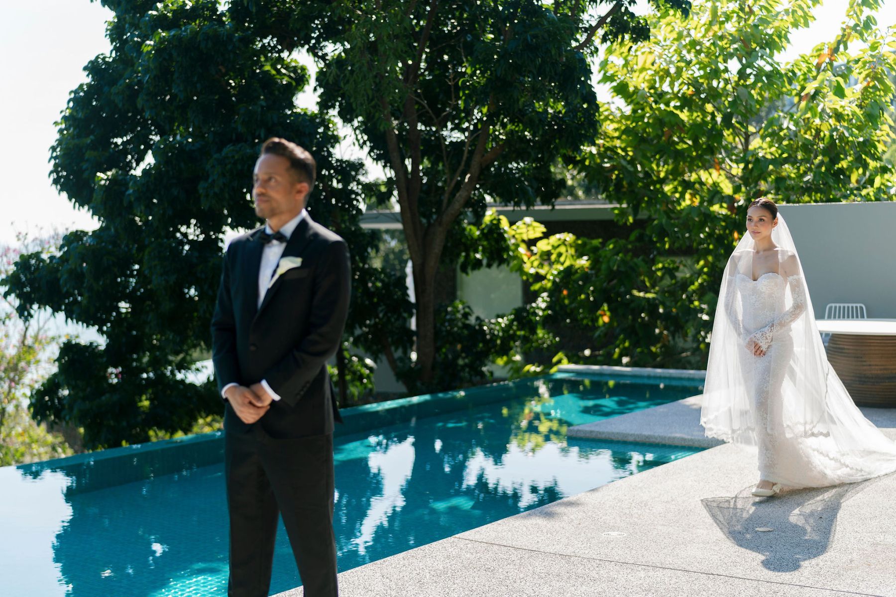 He Took 163 Flights to Get to Her: Kiki &amp; Thavidu's Wedding at COMO Point Yamu, Phuket photo